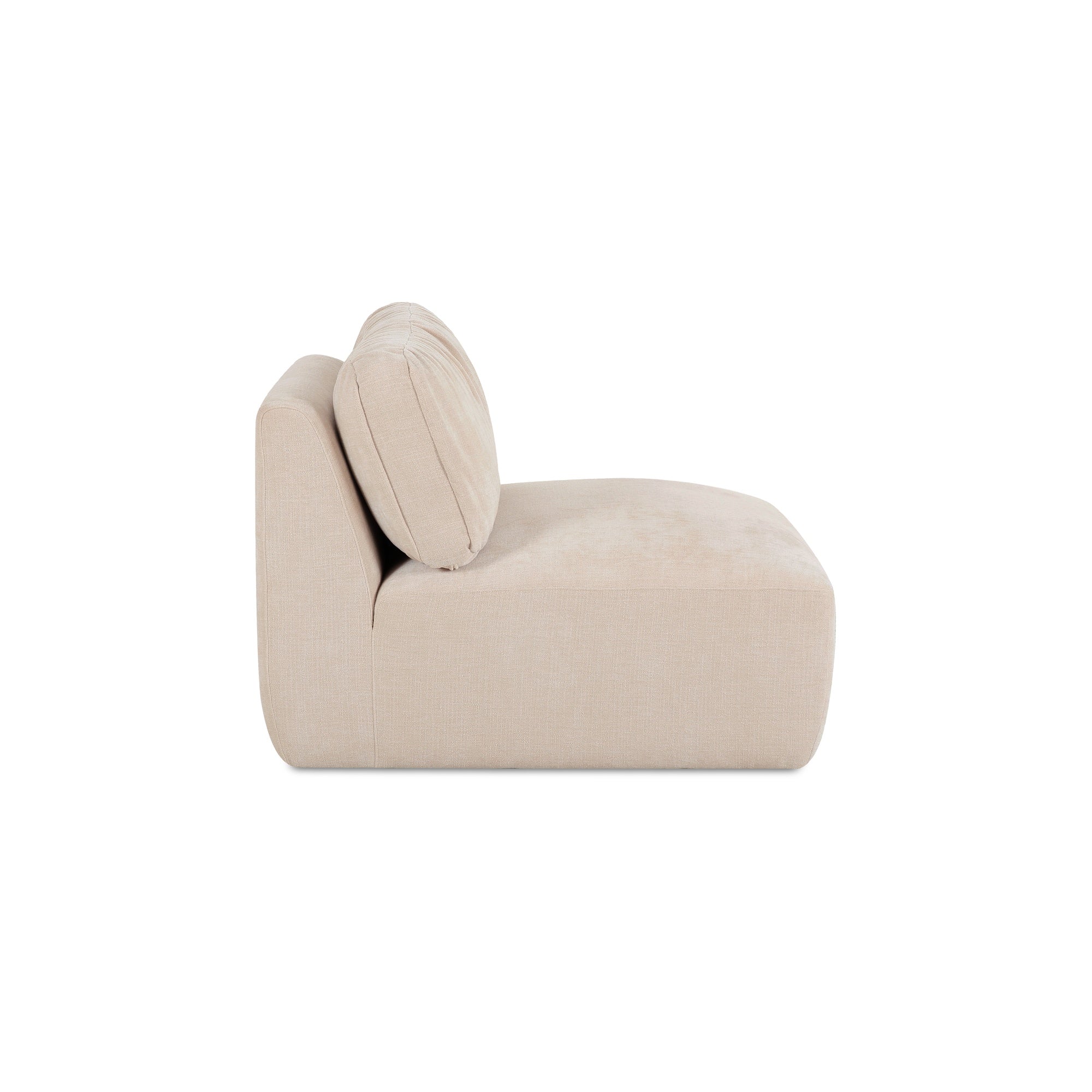 Matina Oatmeal Slipper Chair - Image 4