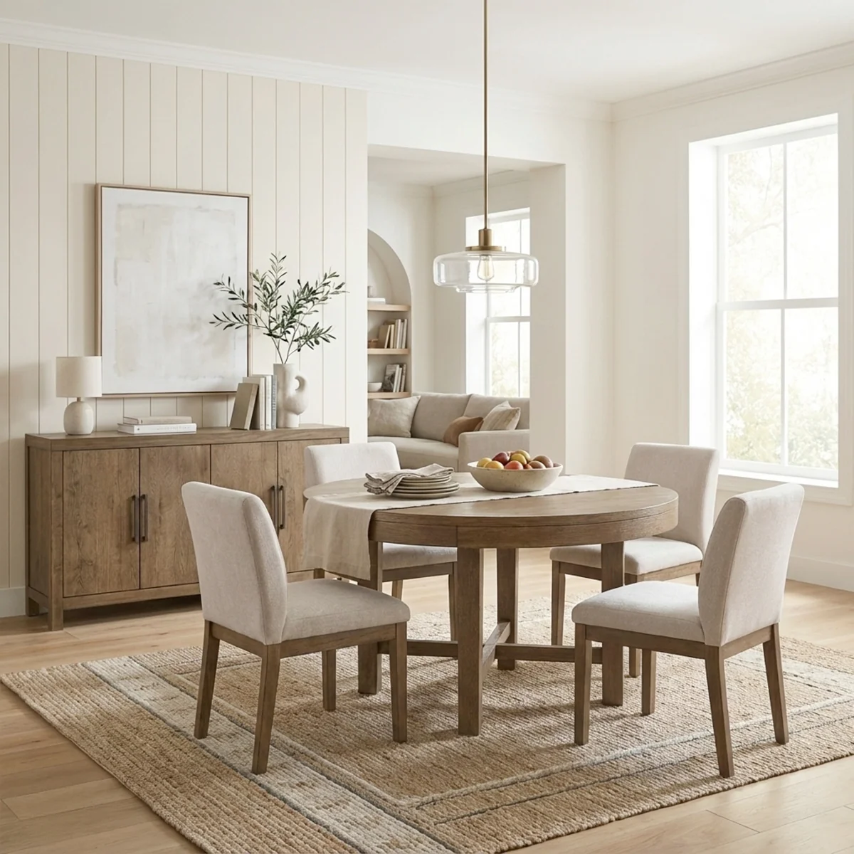 Matisse Brown Round Dining Table - Image 12