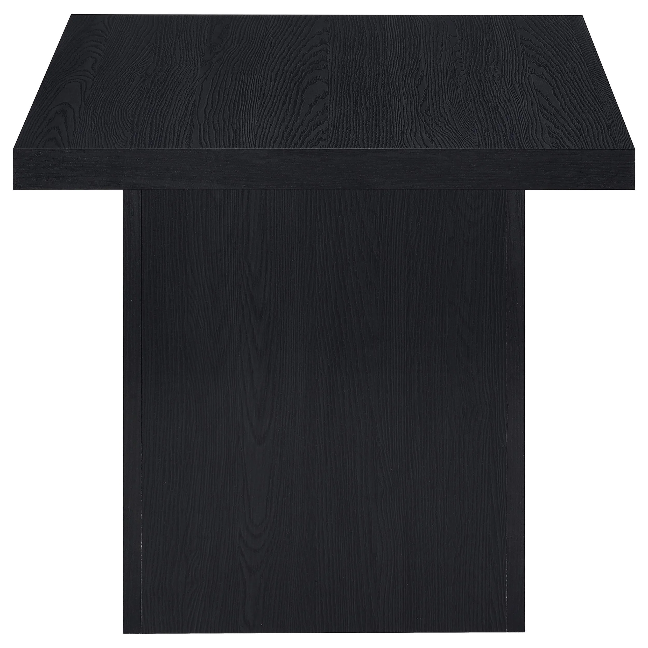 Max Black 2-piece Rectangular Coffee and End Table Set - Image 7