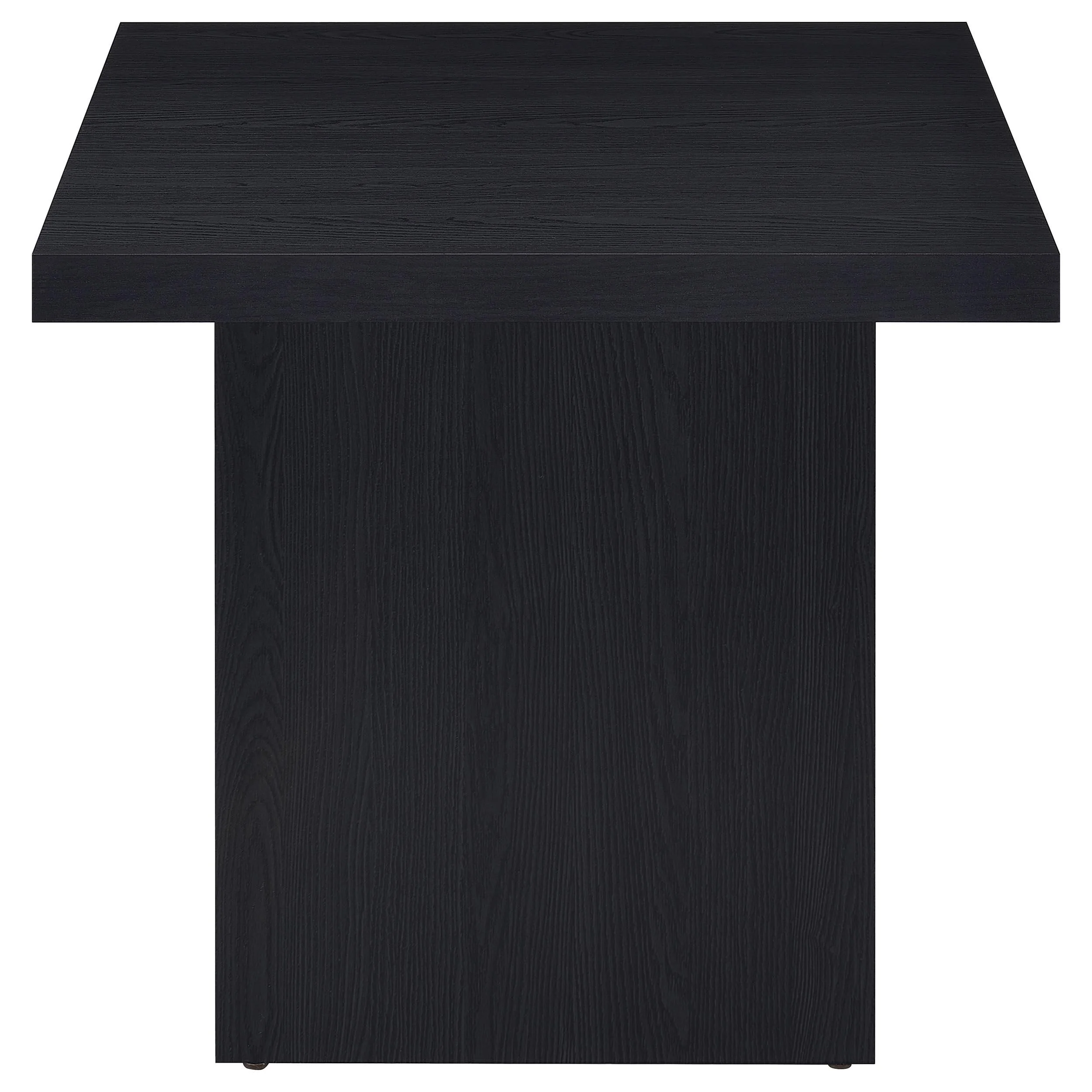 Max Black 3-piece Rectangular Coffee and End Table Set - Image 5