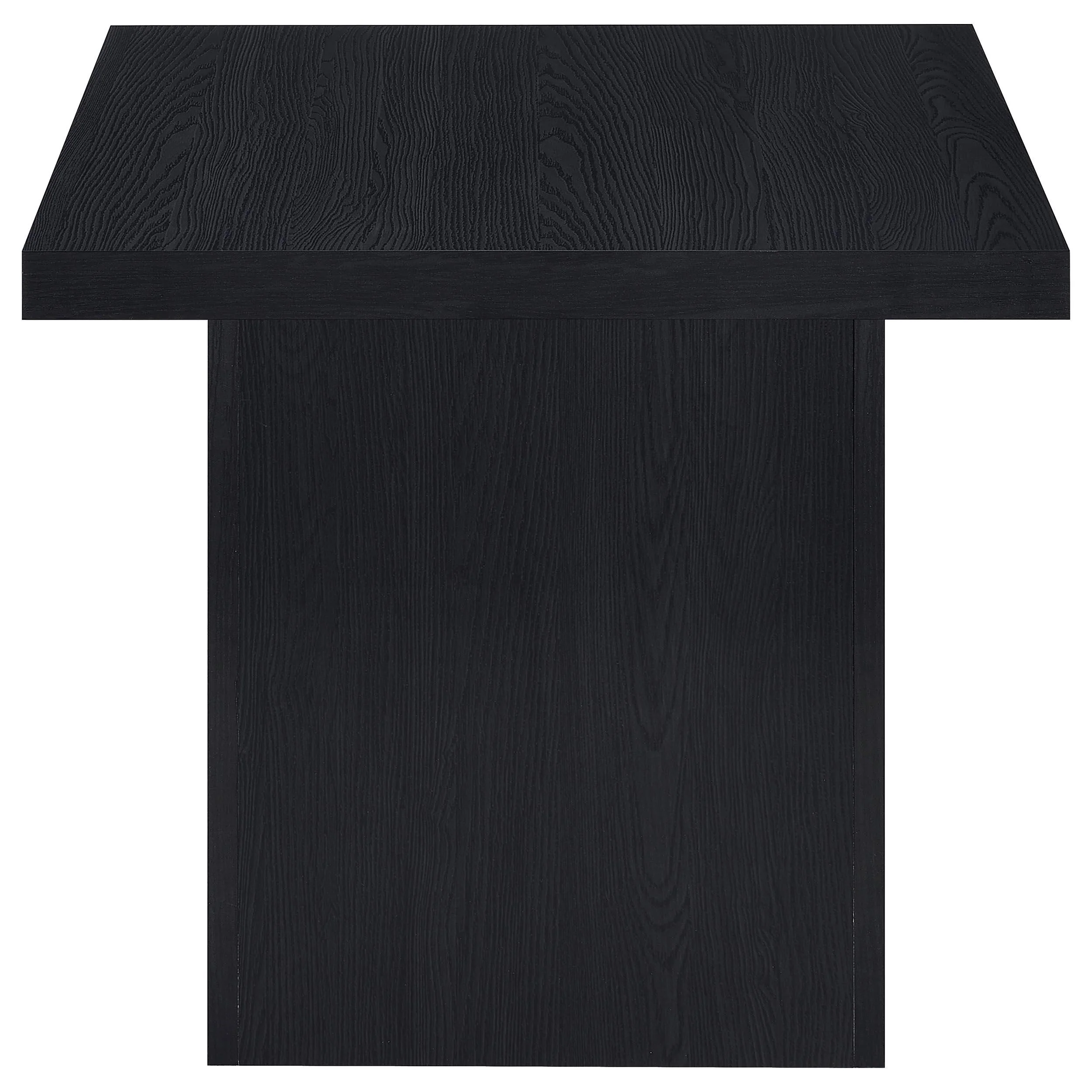 Max Black 3-piece Rectangular Coffee and End Table Set - Image 6