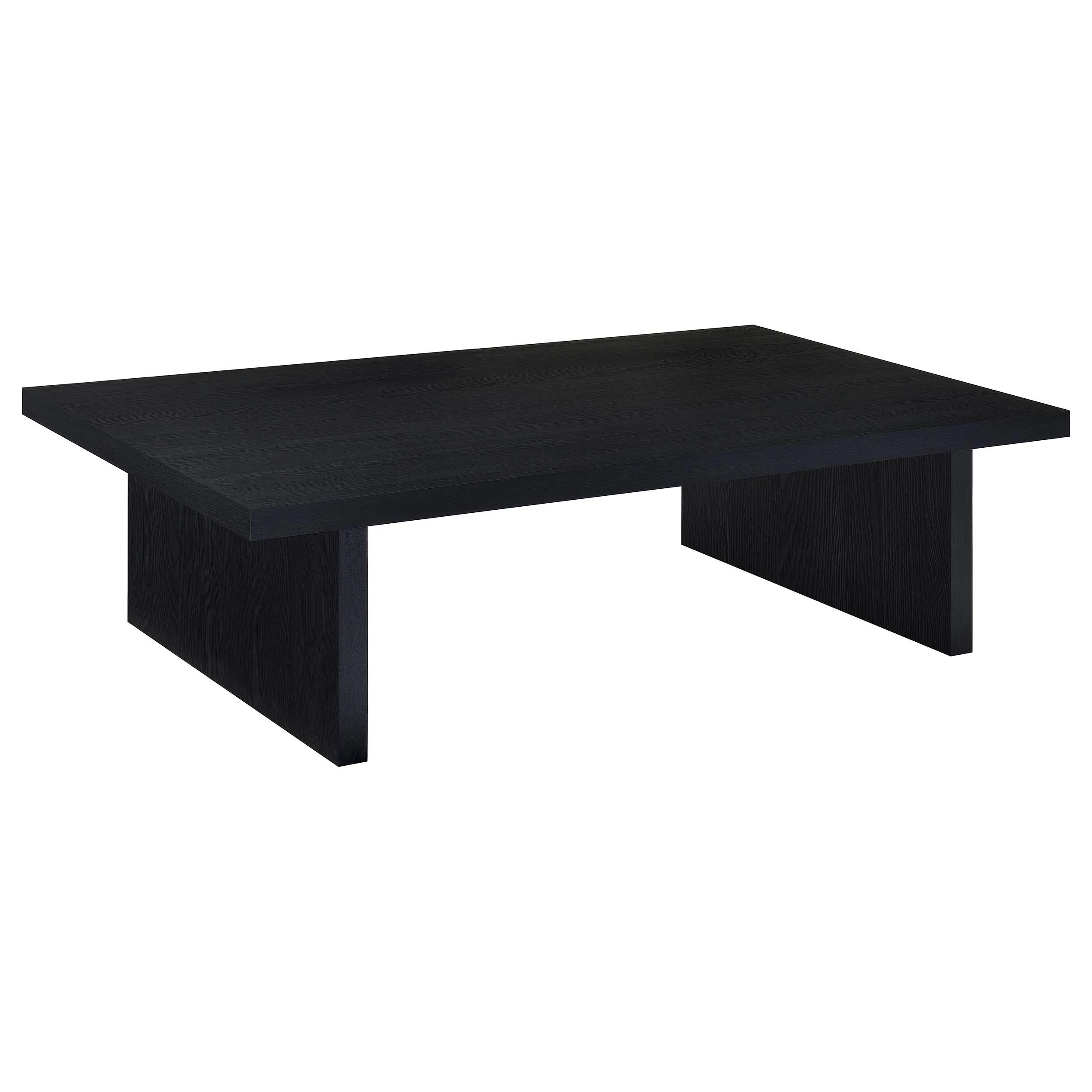 Max Black 3-piece Rectangular Coffee and End Table Set - Image 8