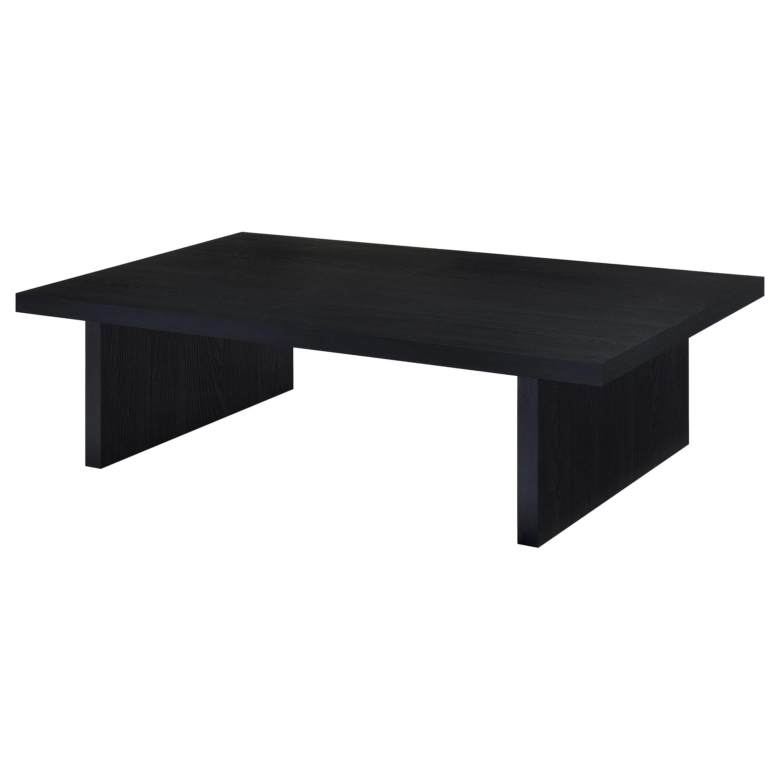 Max Black 3-piece Rectangular Coffee and End Table Set - Image 9