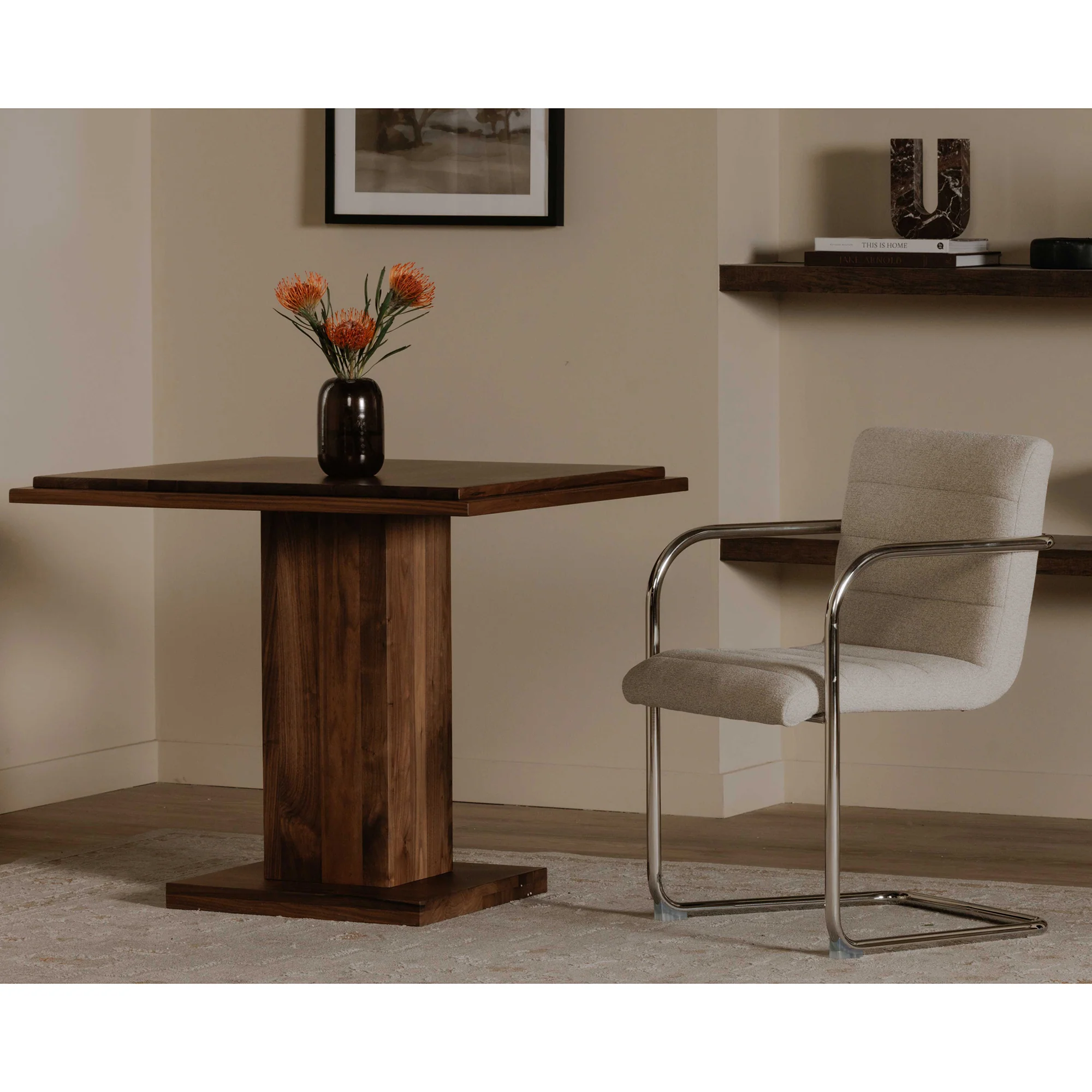 May Walnut Cafe Table - Image 6