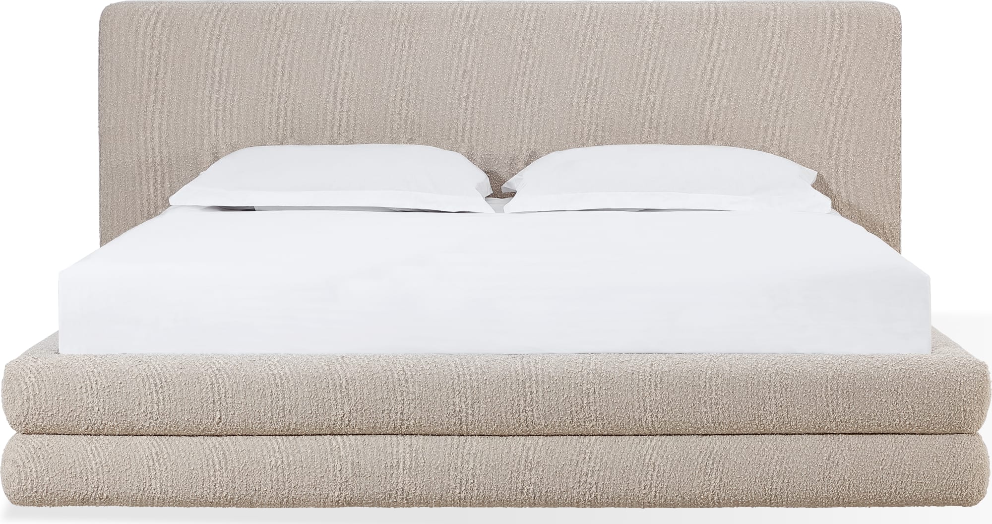 Maya Brun Full Upholstered Platform Bed - Image 6