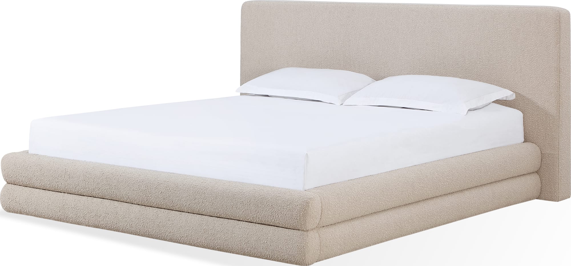Maya Brun Full Upholstered Platform Bed - Image 7