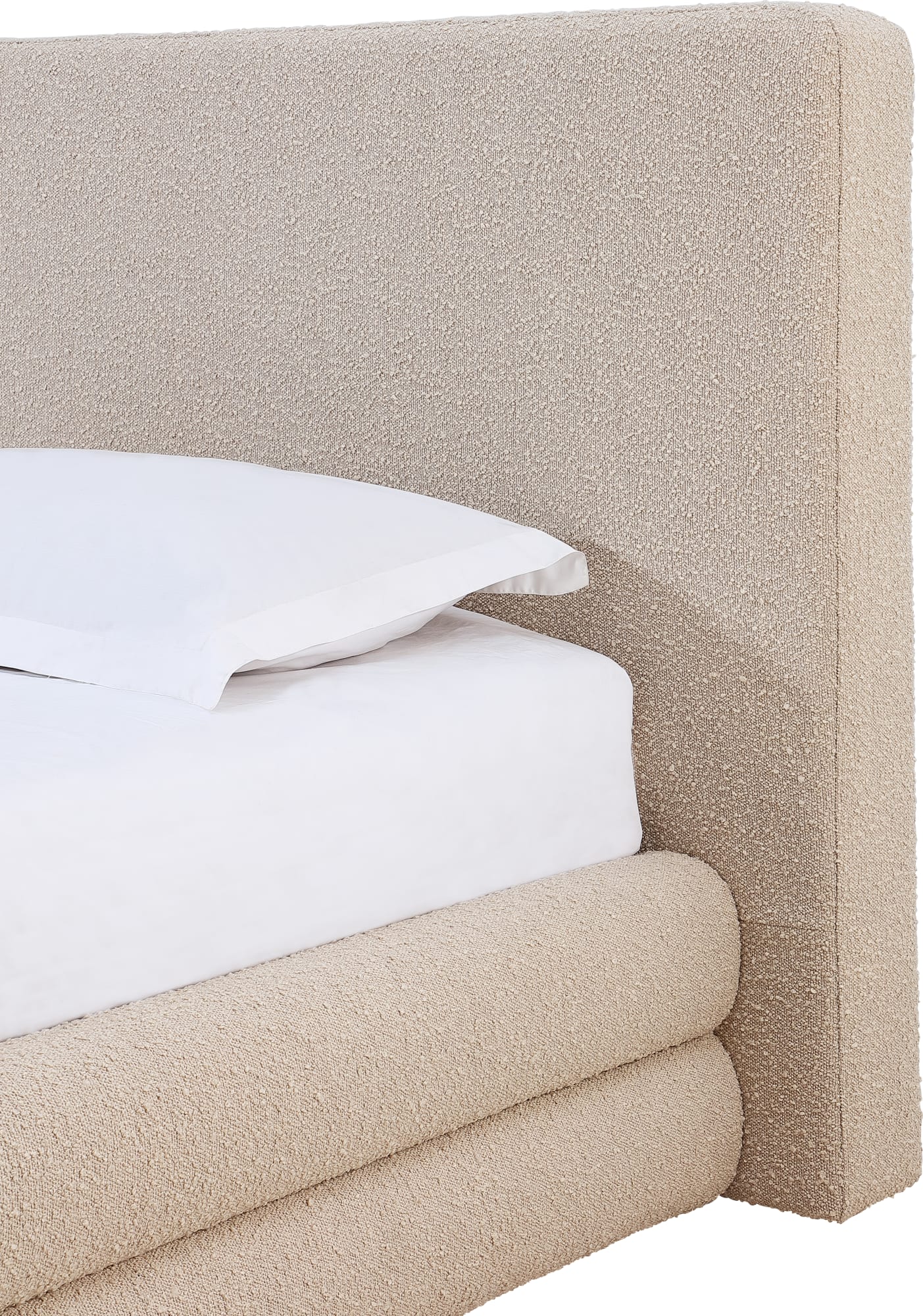 Maya Brun Full Upholstered Platform Bed - Image 8