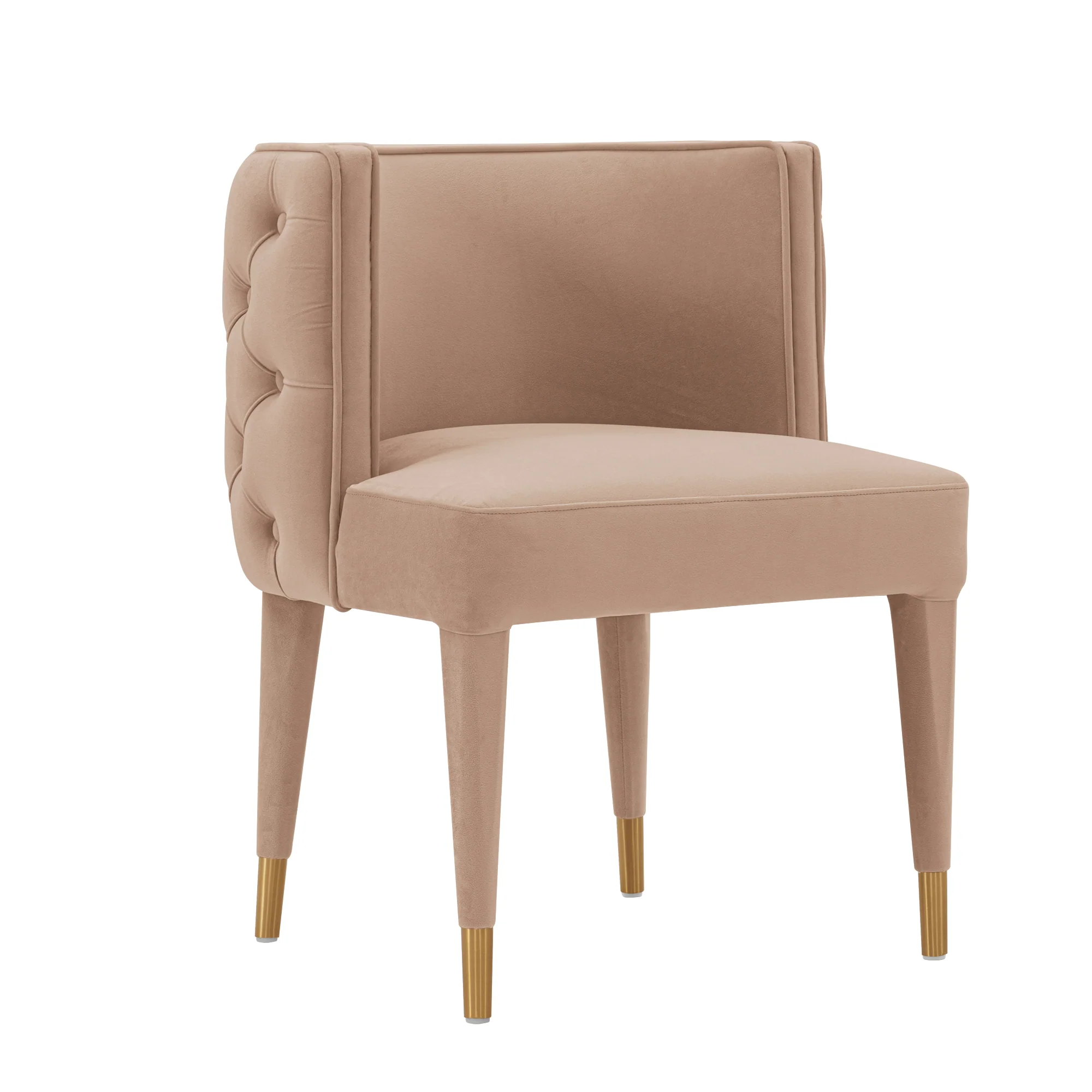 Maya Dining Chair in Nude - Image 10