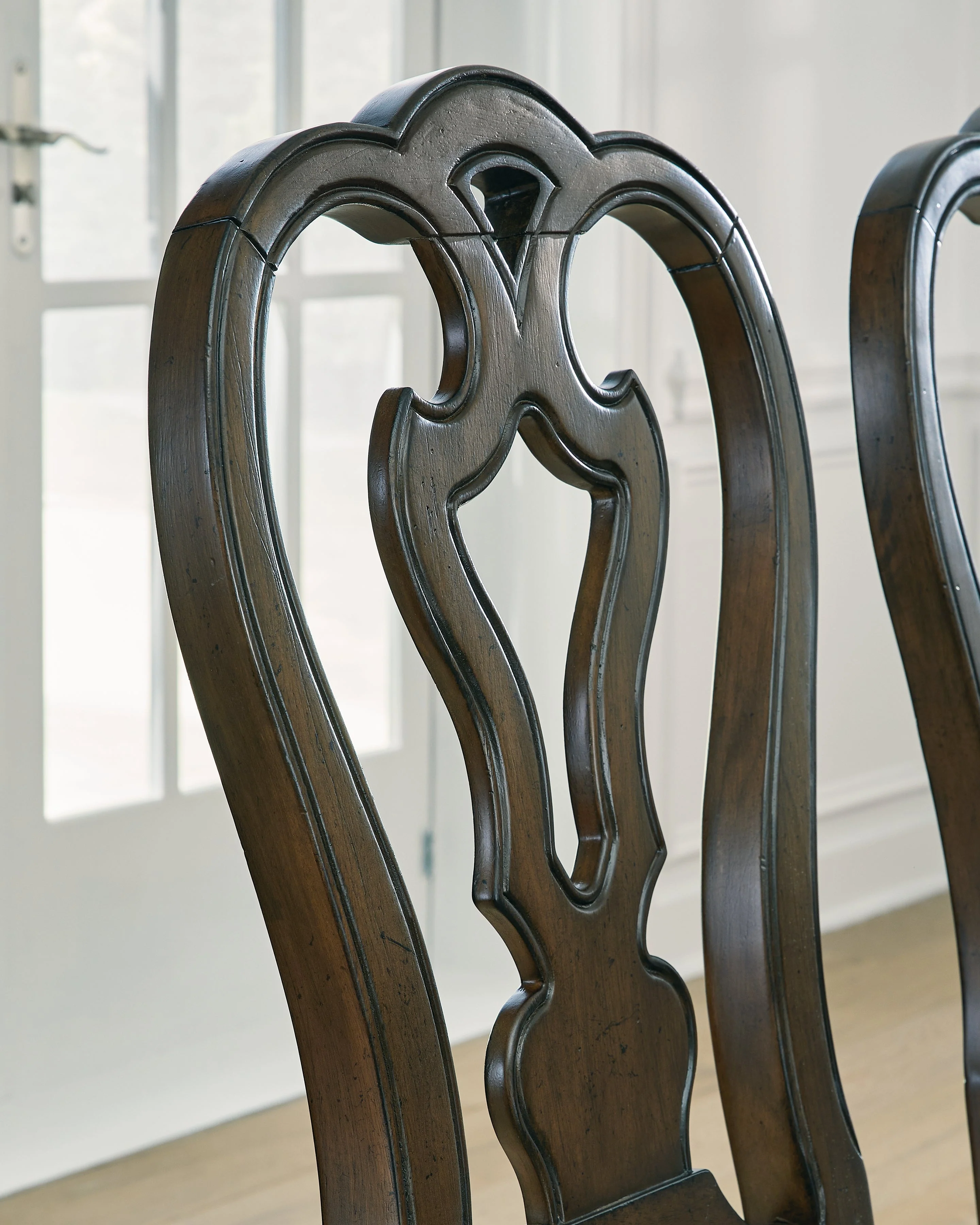 Maylee Dark Brown Dining Table and 4 Chairs (Online Special Price) - Image 10