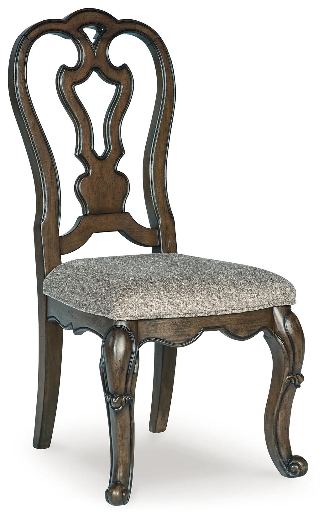 Maylee Dark Brown Dining Table and 8 Chairs - Image 3