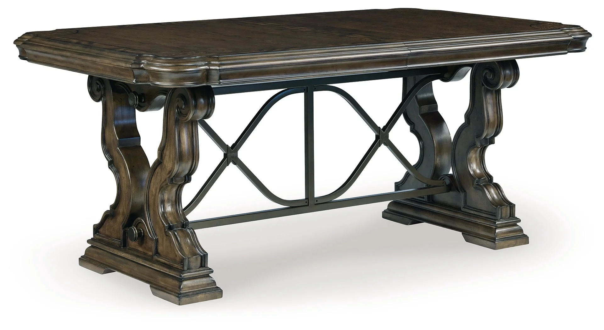 Maylee Dark Brown Dining Table w/8 Chairs (Online Special Price) - Image 2
