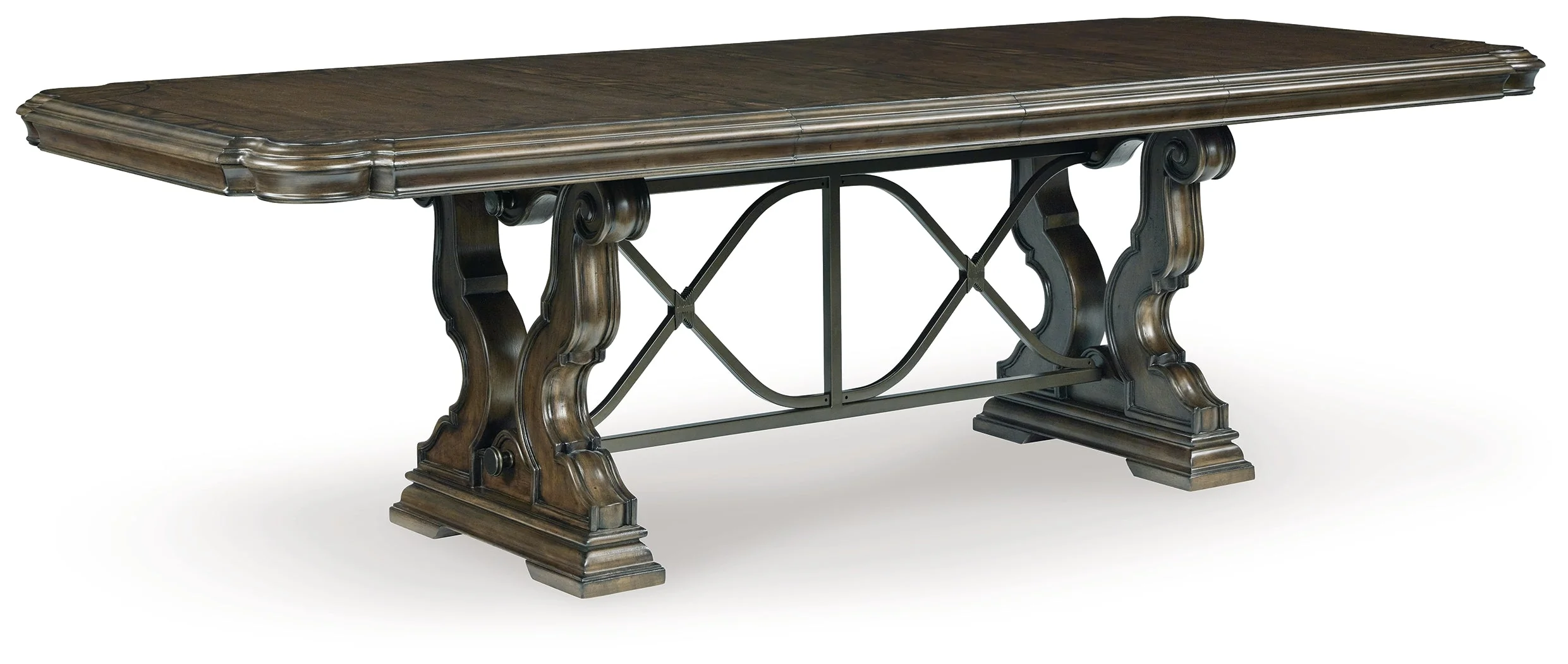 Maylee Dark Brown Dining Table w/8 Chairs (Online Special Price) - Image 7