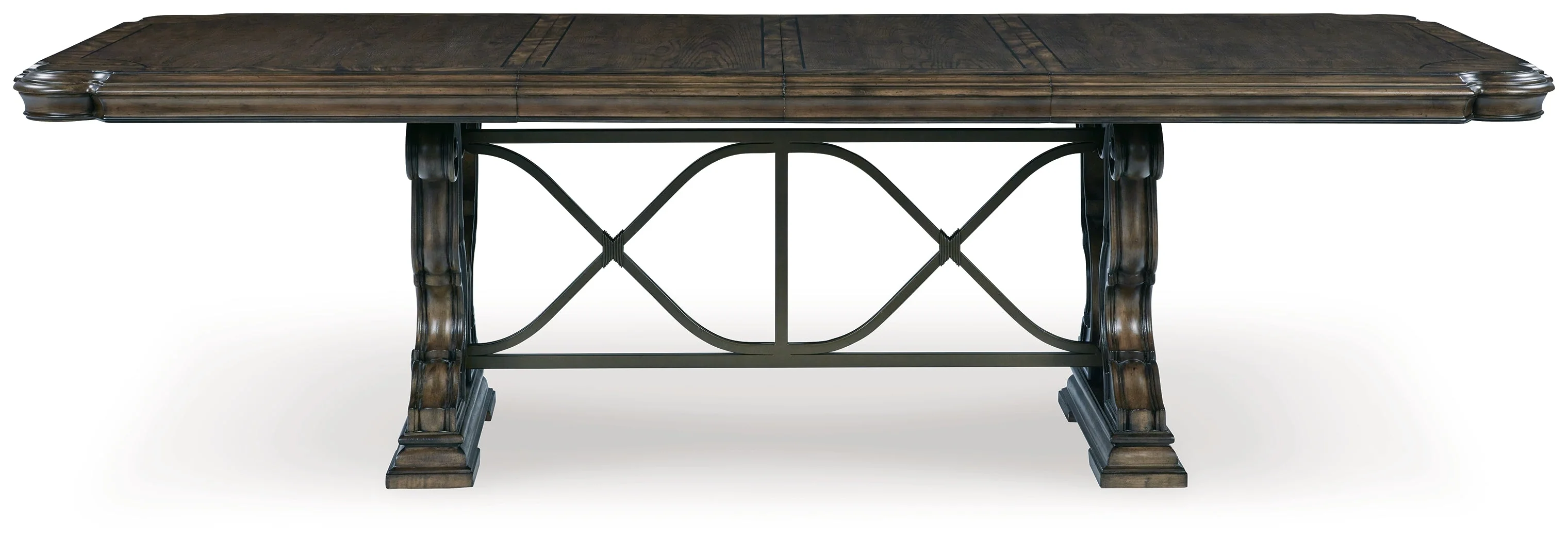 Maylee Dark Brown Dining Table w/8 Chairs (Online Special Price) - Image 8