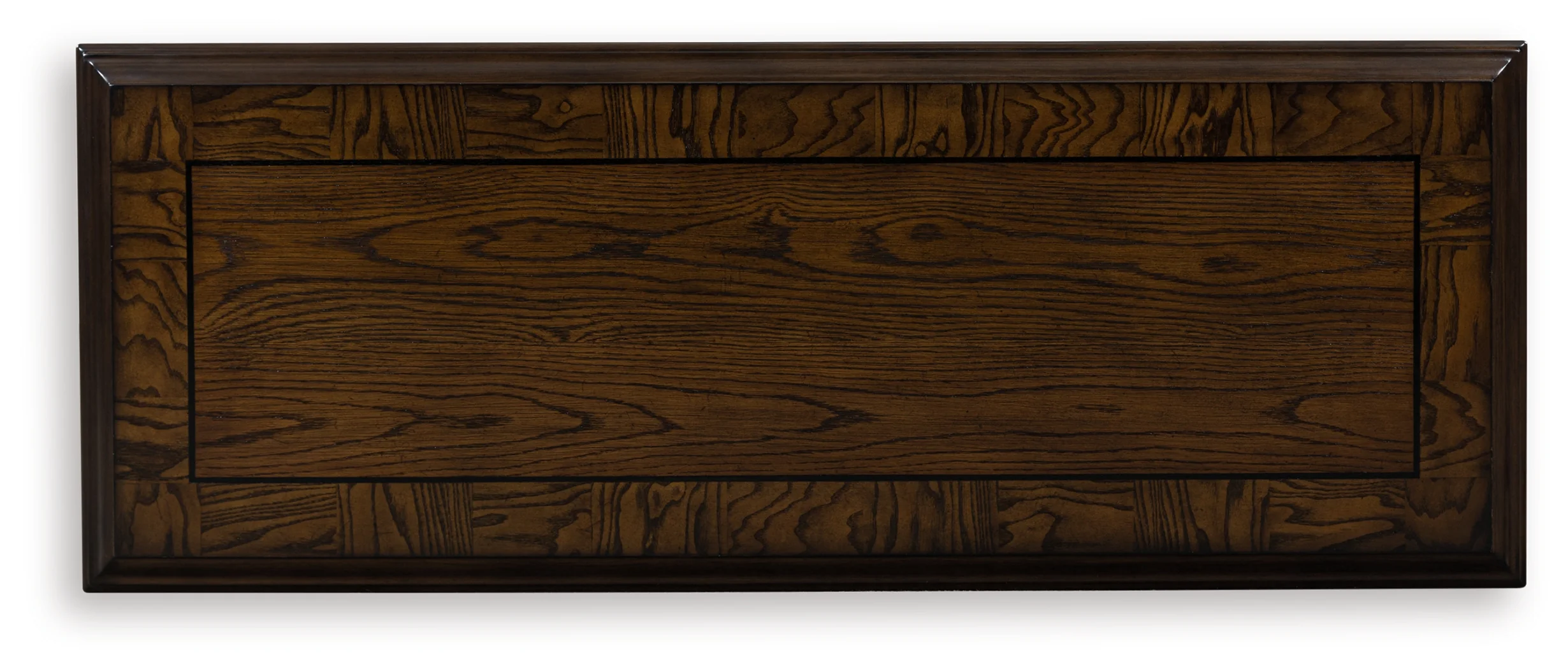 Maylee Dark Brown Sofa Table - Image 4