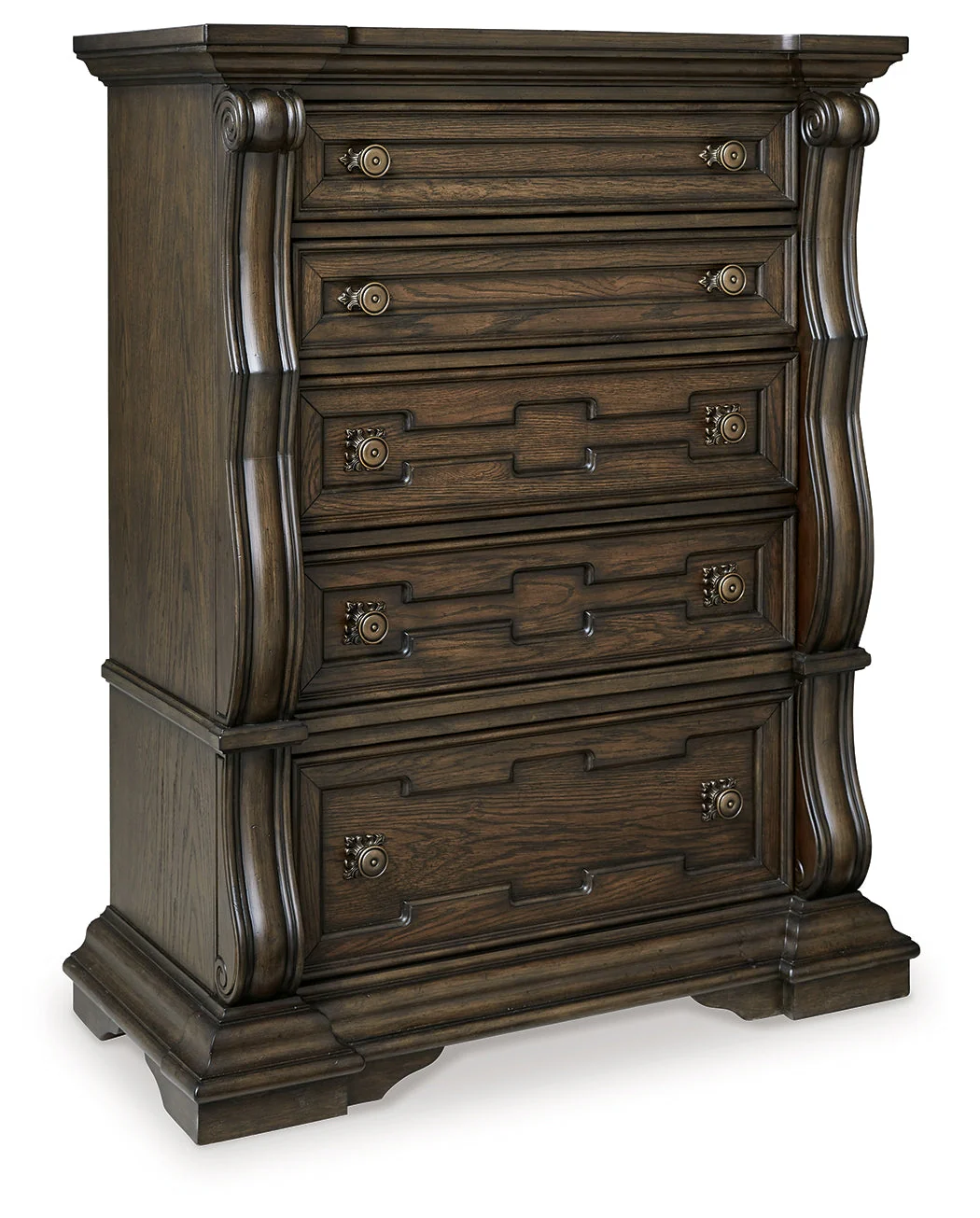 Maylee Queen Upholstered Bed, Dresser, Chest and Nightstand (Online Special Price) - Image 8
