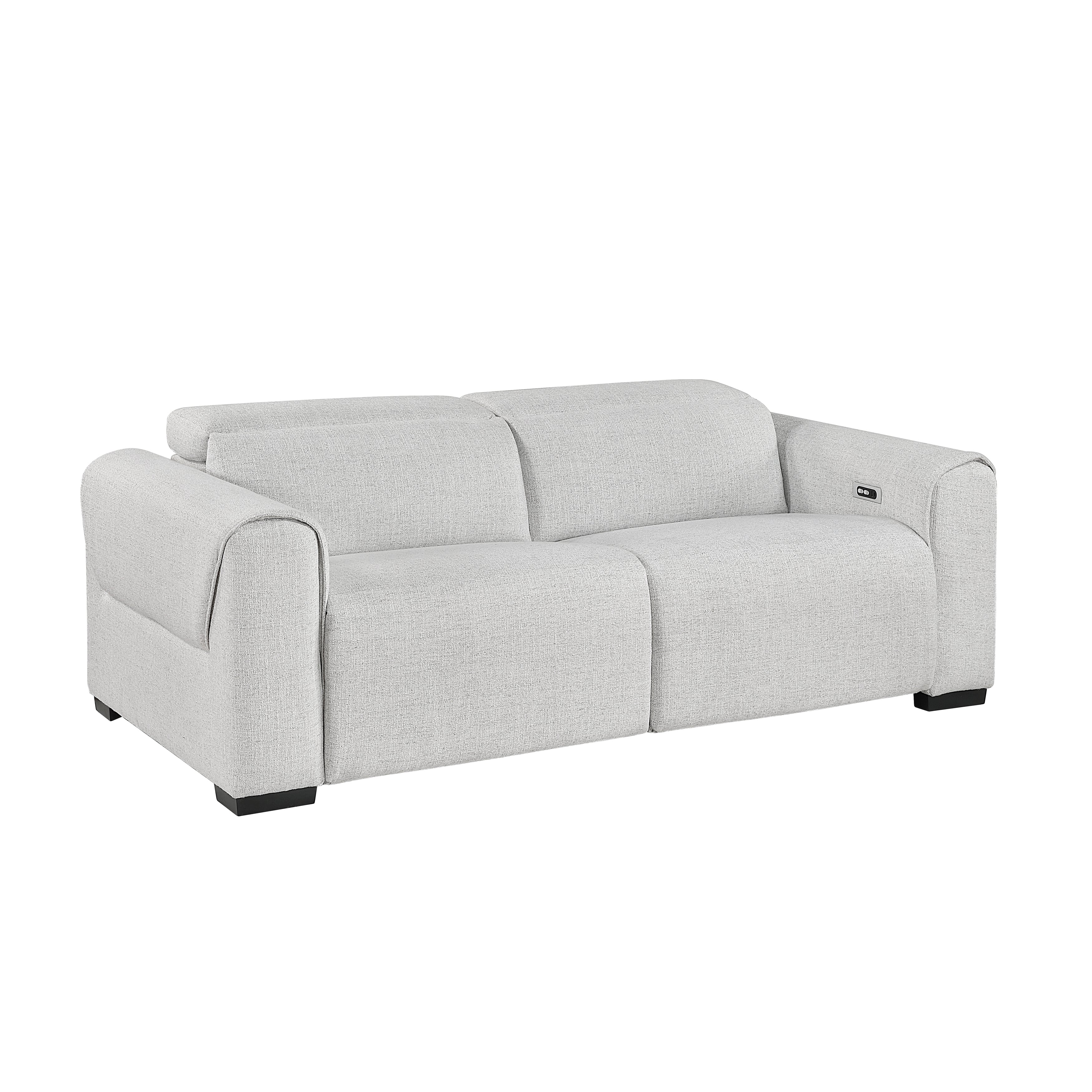 McPherson Cloud Power Double Reclining Loveseat with Power Headrests - Image 3
