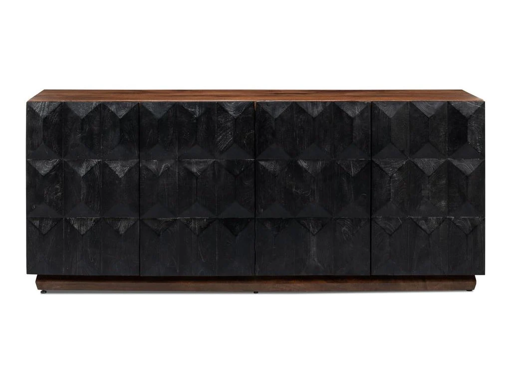 Megan Black Sideboard