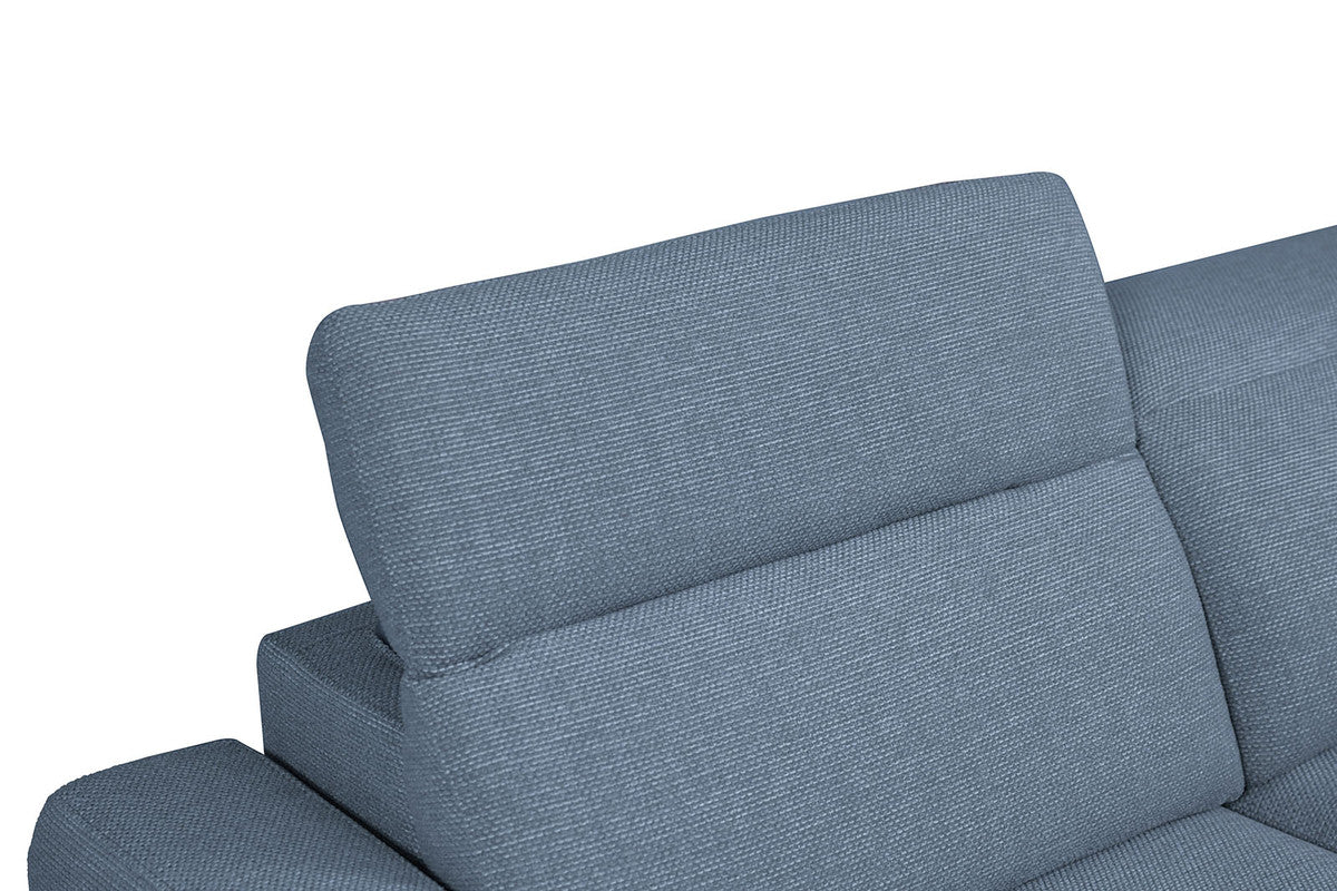 Melancton Blue Power Sectional - Image 7