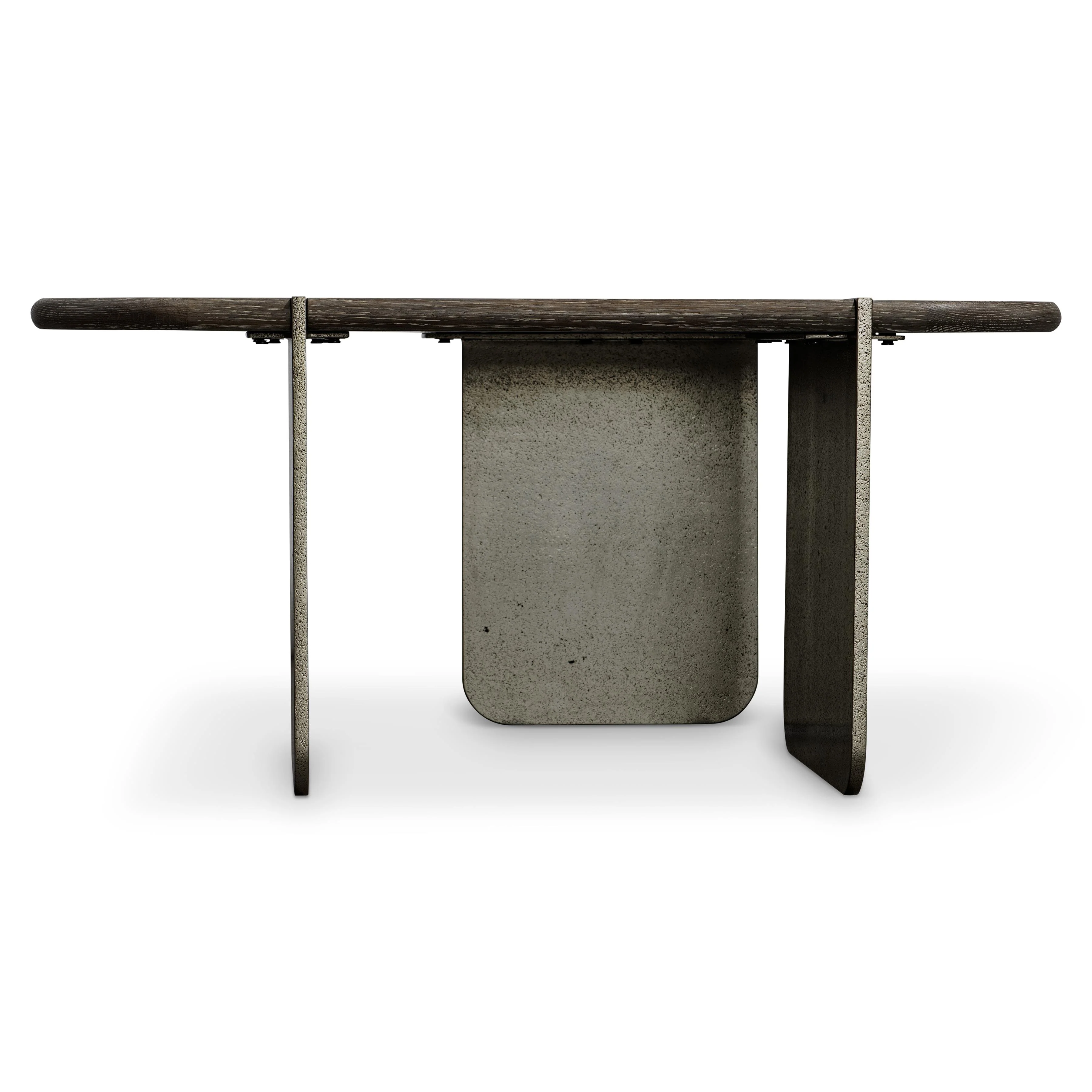 Melba Puma/Graphite Cocktail Table (36.13" x 36" x 17") - Image 5