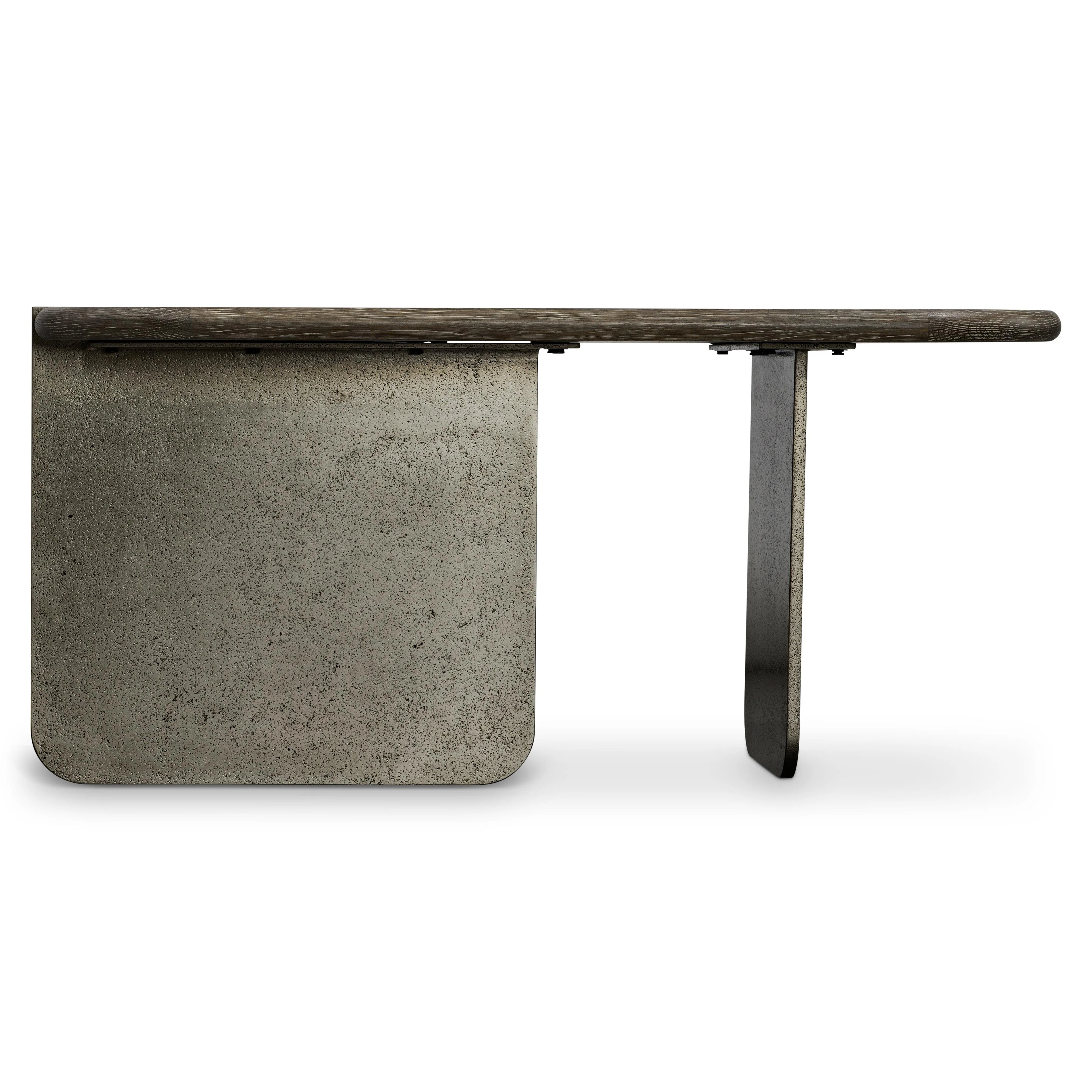 Melba Puma/Graphite Cocktail Table (36.13" x 36" x 17") - Image 8