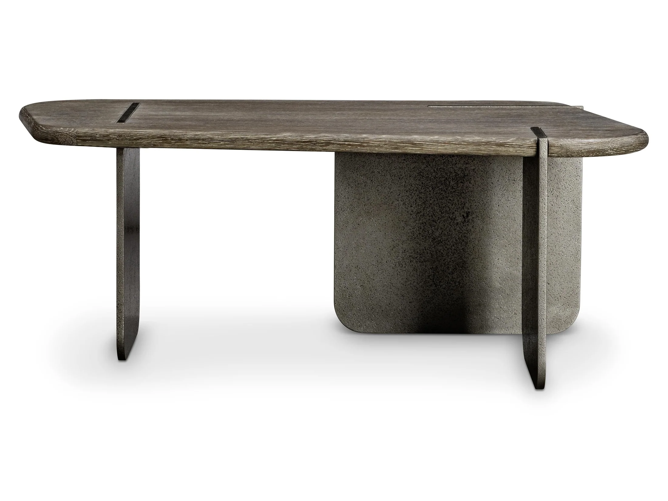 Melba Puma/Graphite Side Table