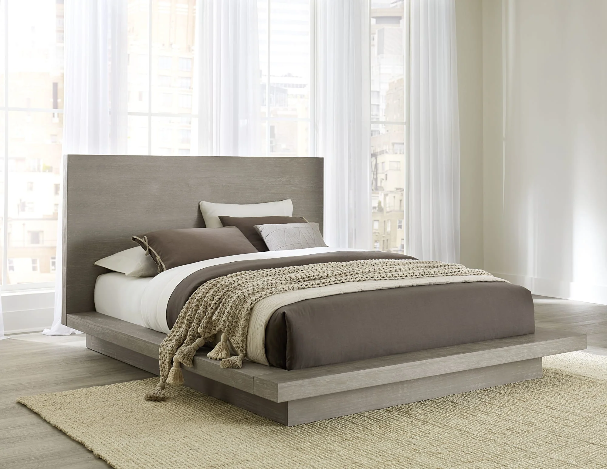 Melbourne Mineral King Panel Bed - Image 2
