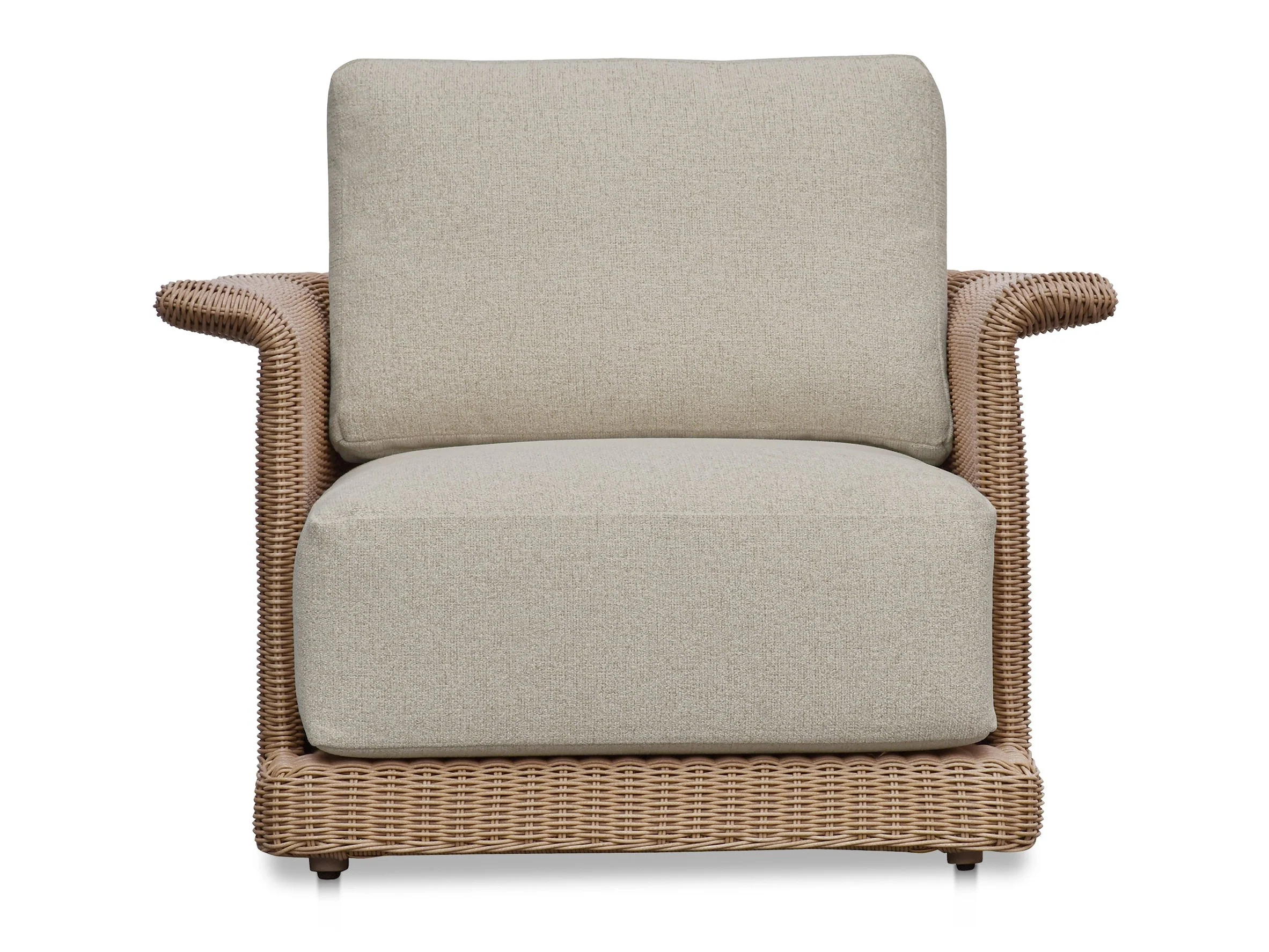 Meredith Beige Outdoor Accent Chair
