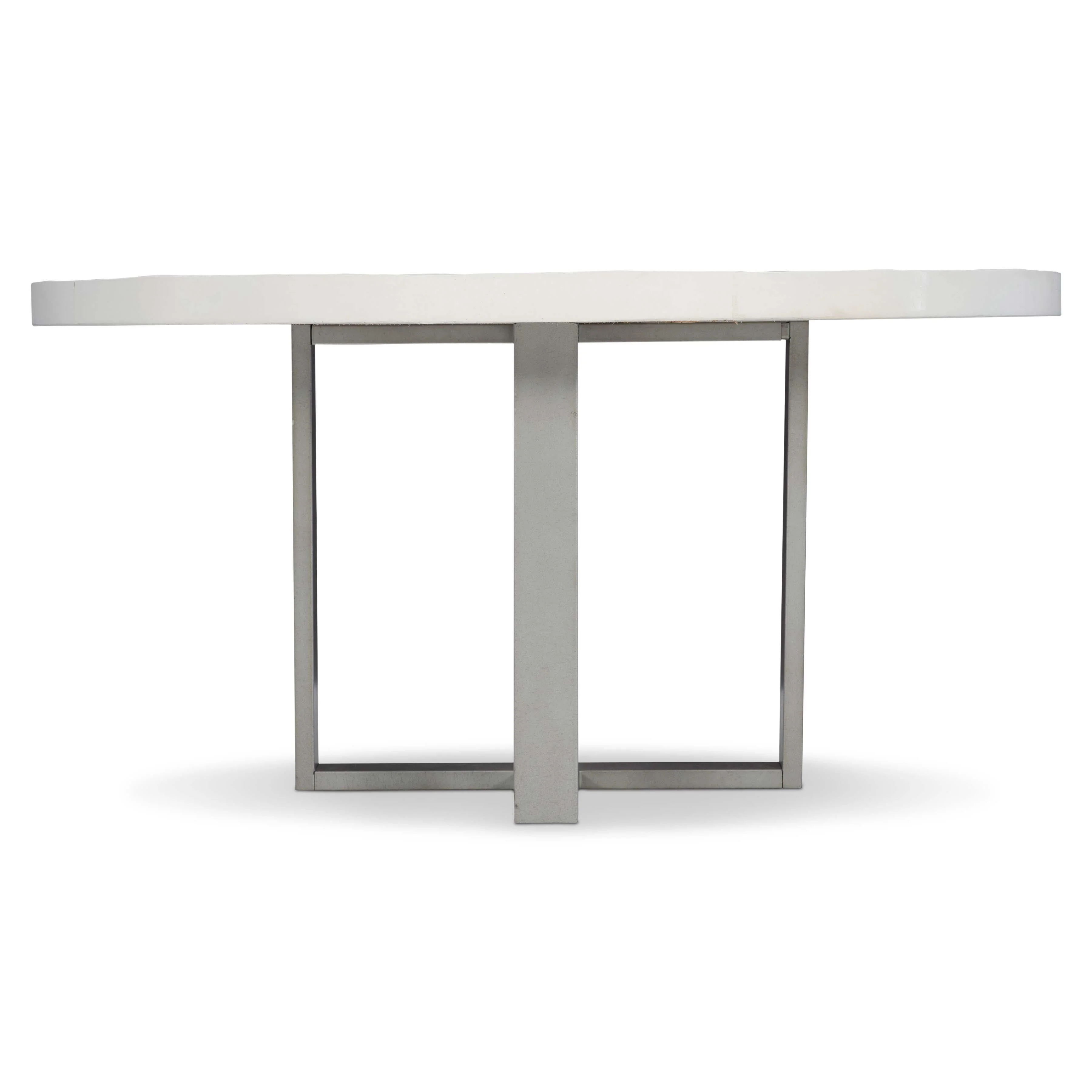 Merrion Bone/Grey Mist Dining Table - Image 3