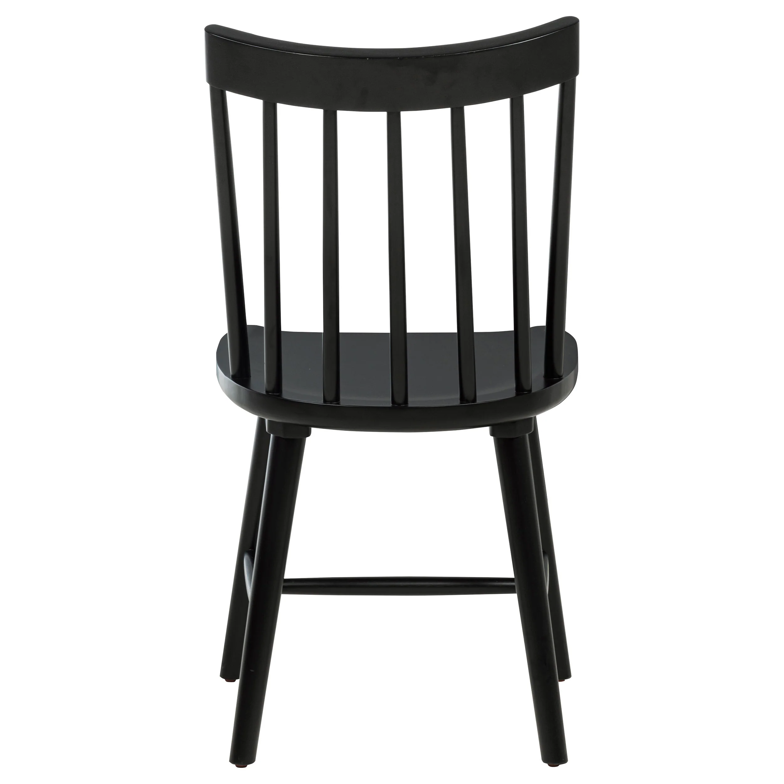 Middleton Black Solid Wood Dining Side Chair (Set of 2) - Image 8