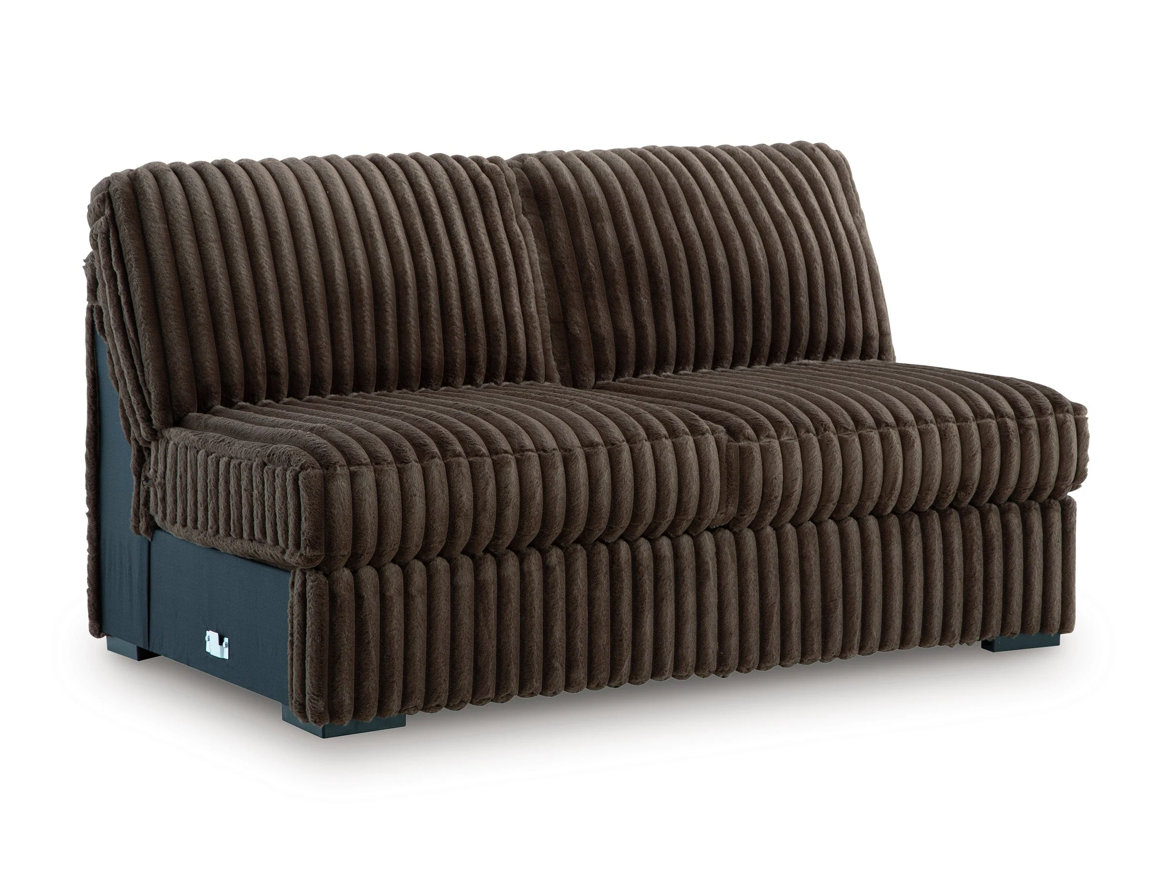 Midnight-Madness Chocolate 3-Piece Sectional with Chaise (Online Special Price) - Image 5