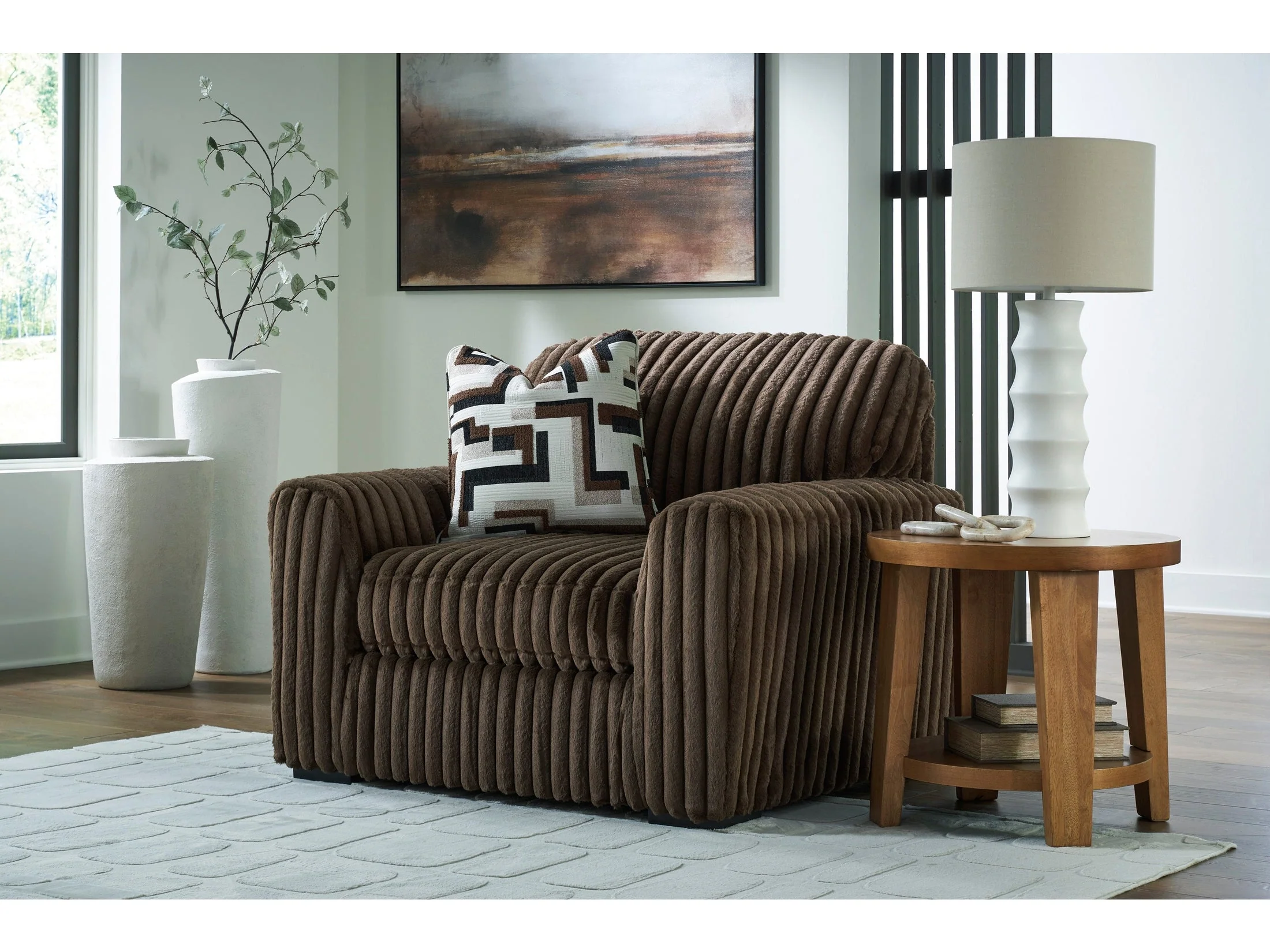 Midnight-Madness Chocolate Chair and a Half (Online Special Price)