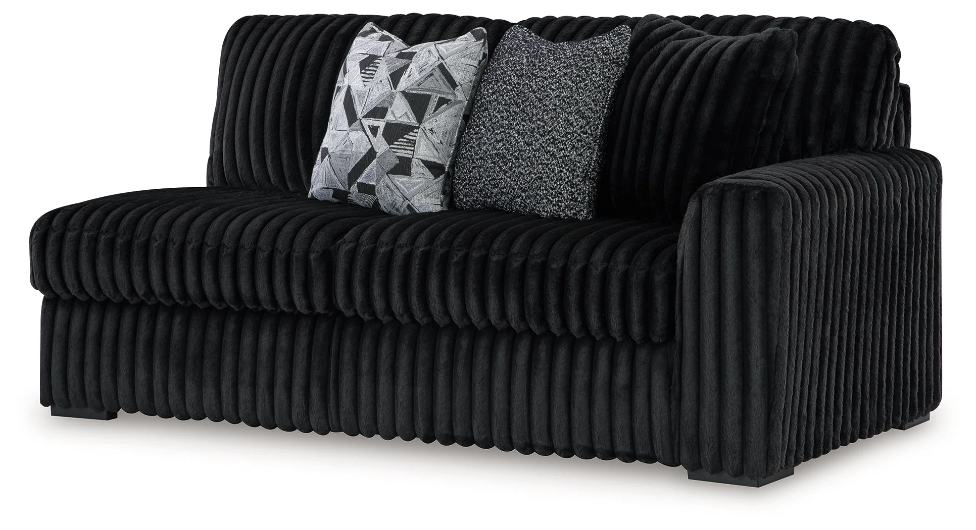Midnight-Madness Onyx 3-Piece Sectional with Left Chaise (Online Special Price) - Image 11