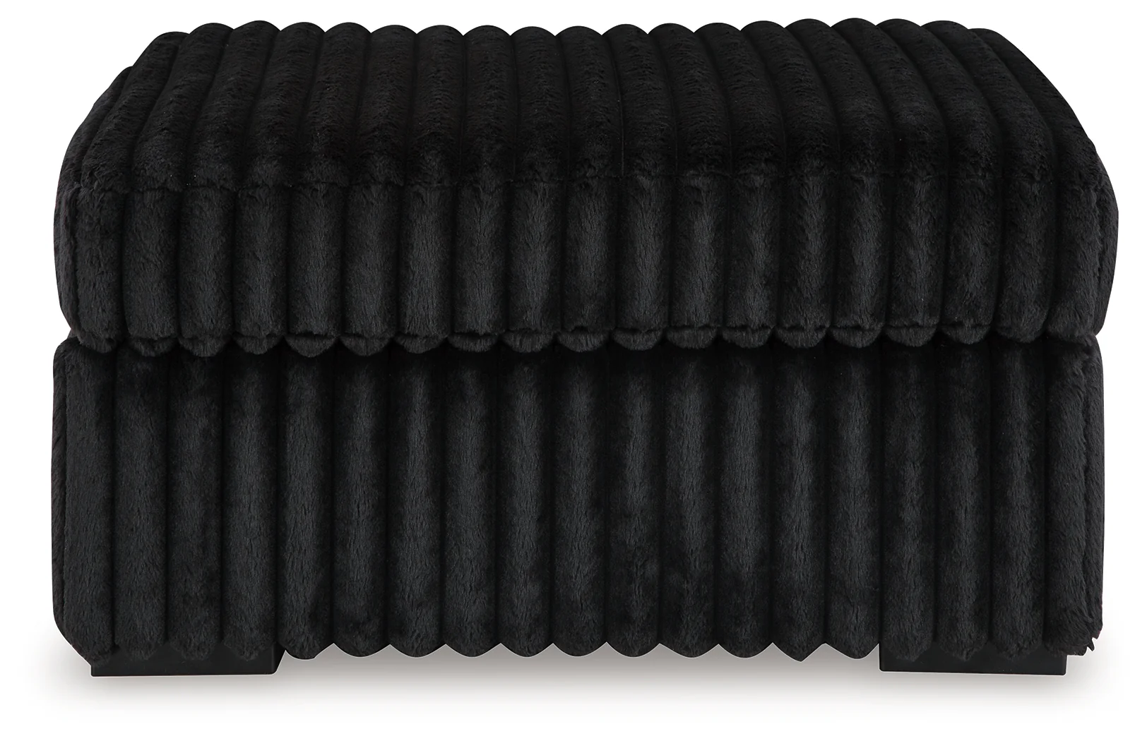Midnight-Madness Onyx 4-Piece Sectional and Ottoman (Online Special Price) - Image 2