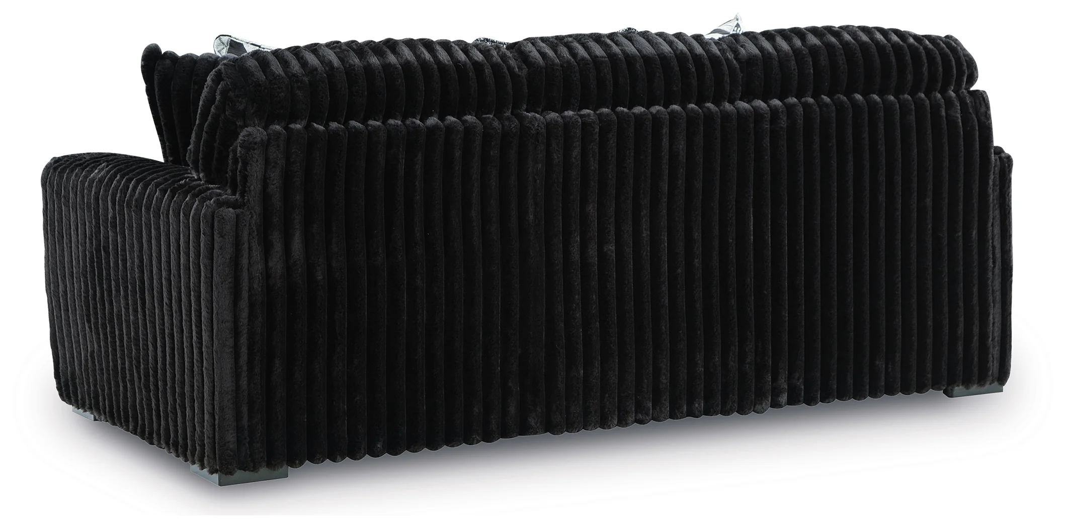 Midnight-Madness Onyx Sofa, Loveseat and Oversized Chair (Online Special Price) - Image 4