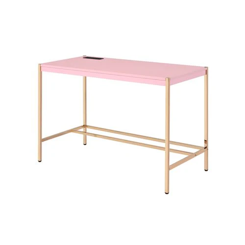 Midriaks Pink Writing Desk W/Usb - Image 3
