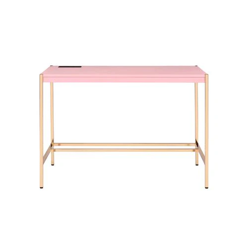 Midriaks Pink Writing Desk W/Usb - Image 5