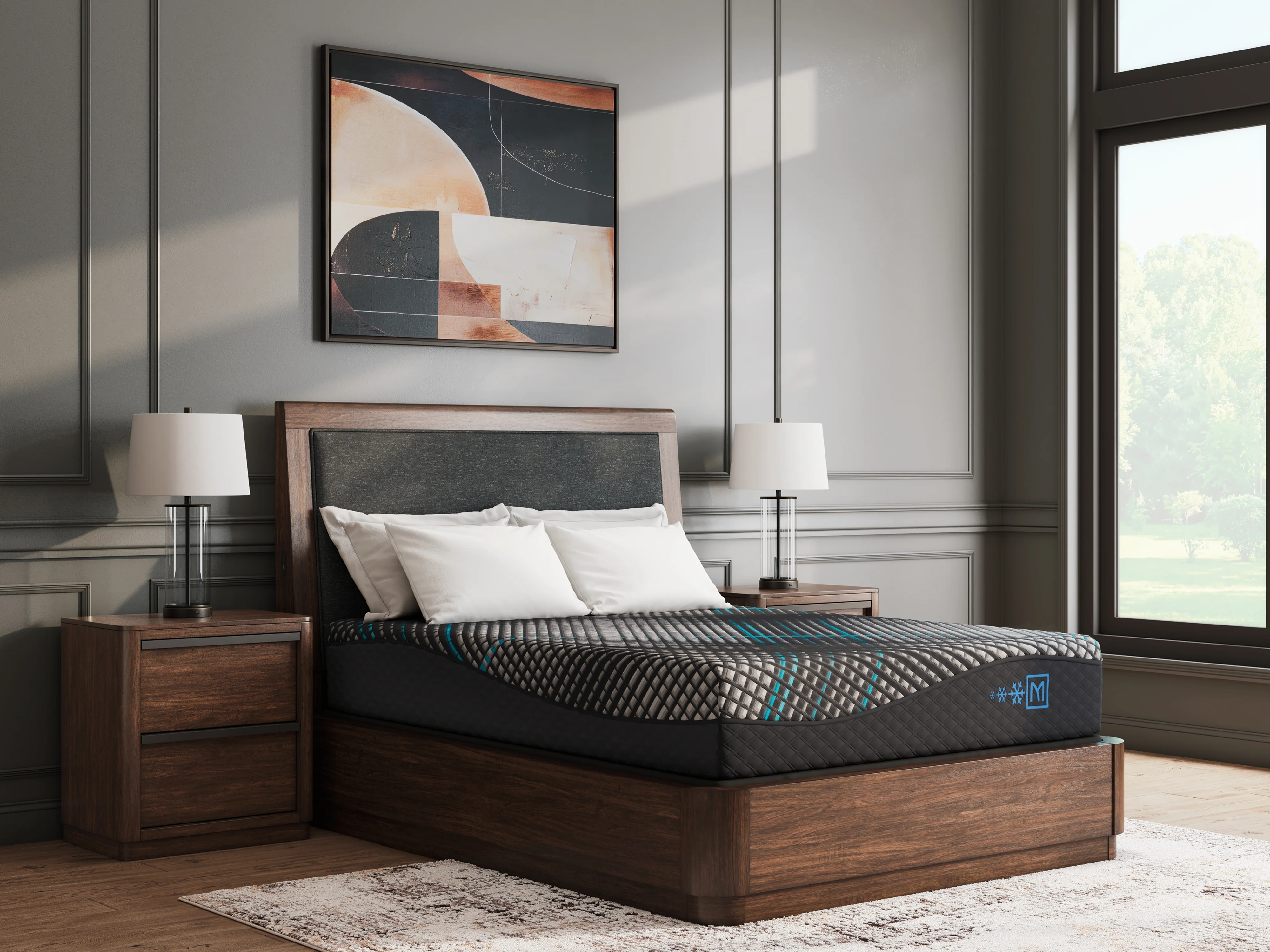 Millennium 2.0 Foam 12 Inch Black Queen Mattress - Image 2