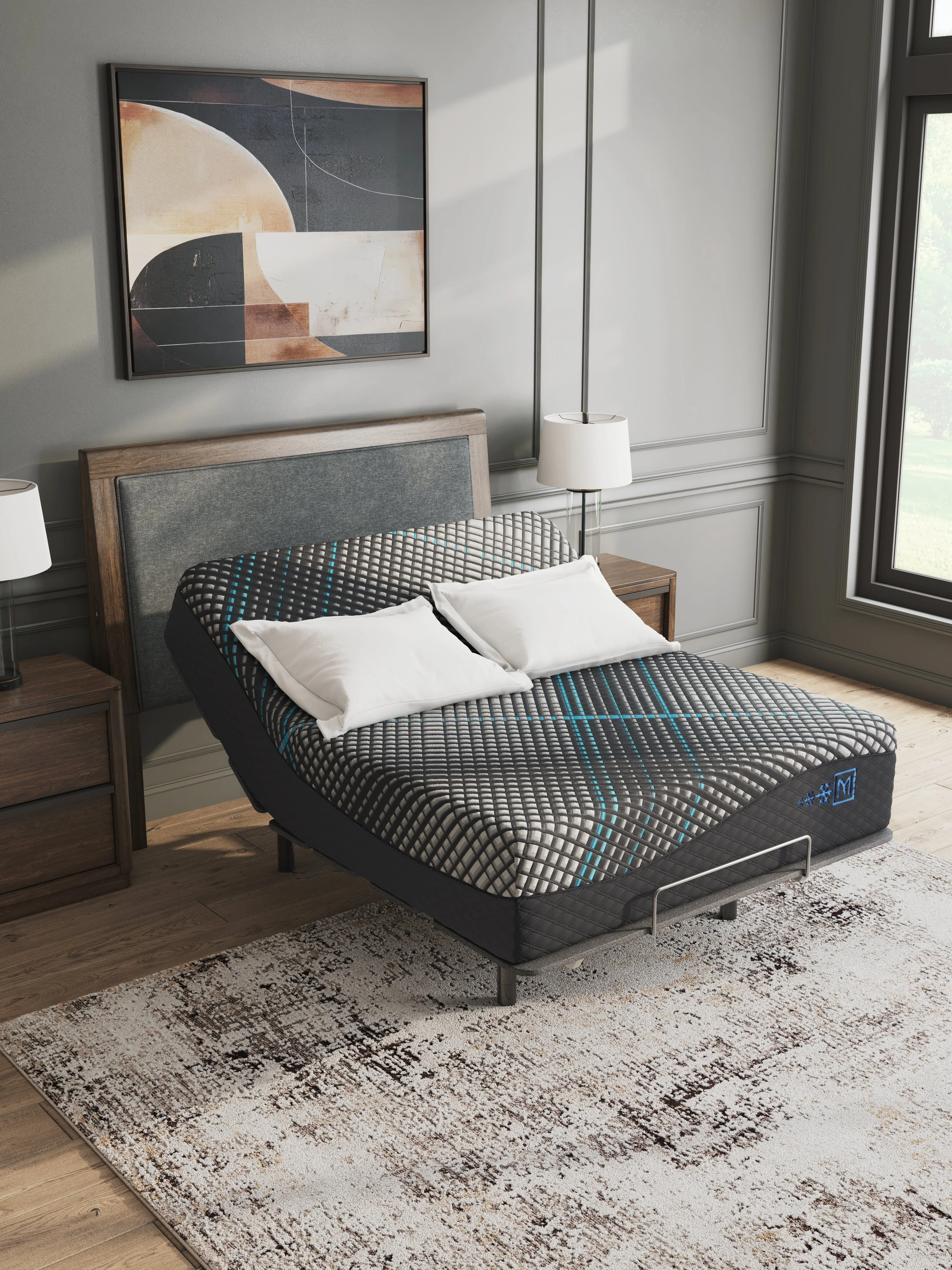 Millennium 2.0 Foam 14 Inch Black California King Mattress (Online Special Price) - Image 8