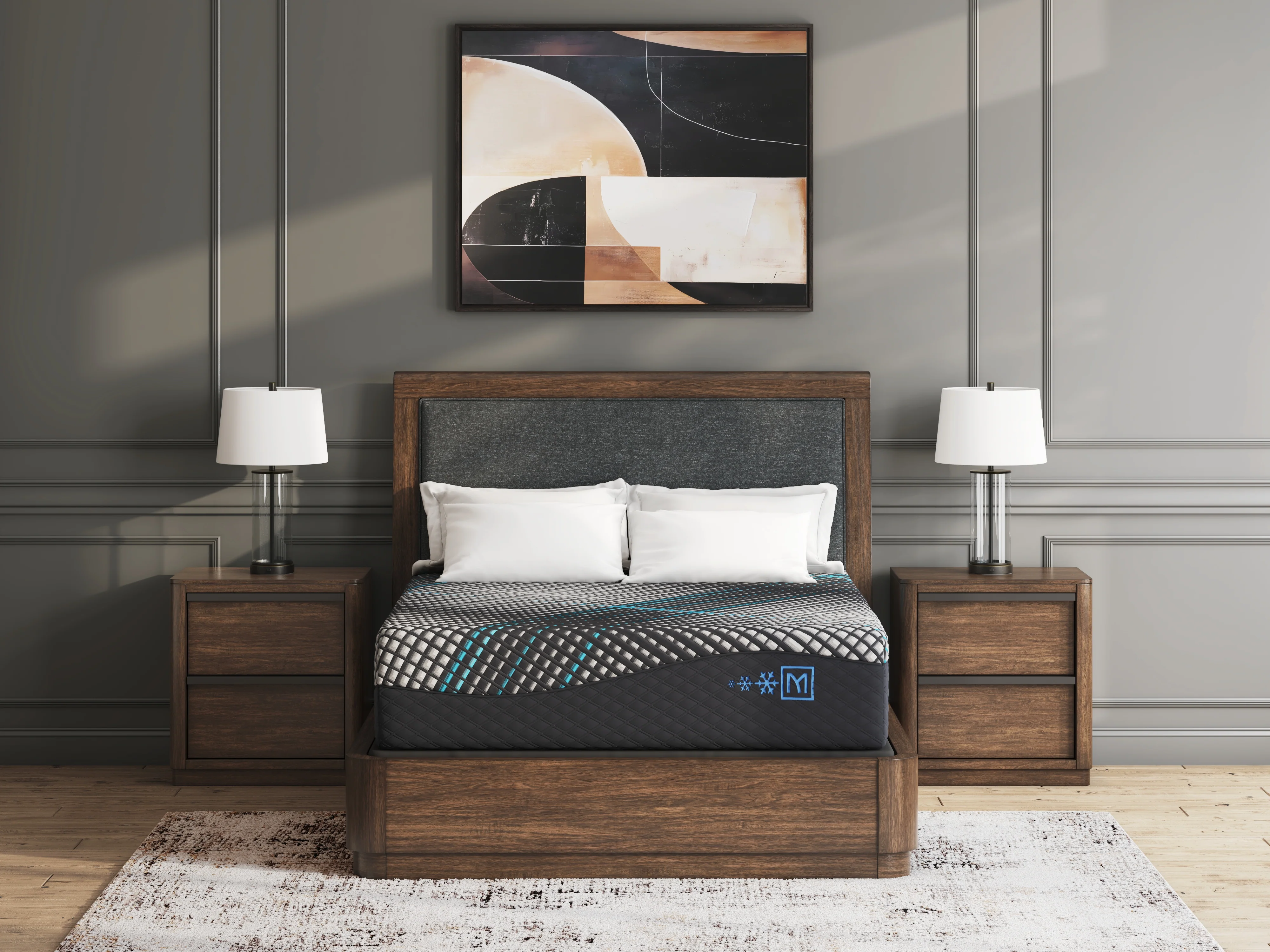 Millennium 2.0 Foam 14 Inch Black Queen Mattress - Image 5