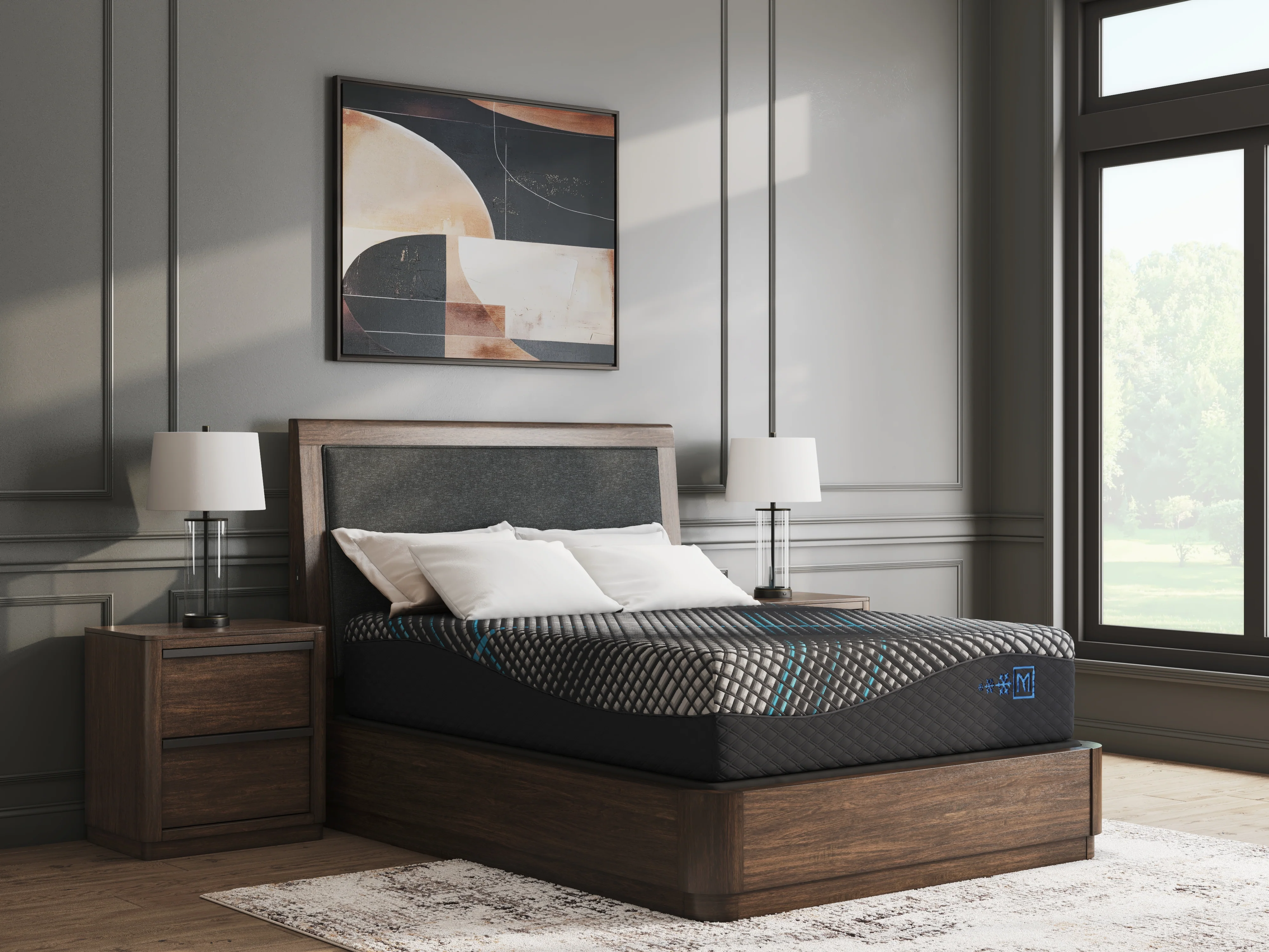 Millennium 2.0 Foam 14 Inch Black Twin XL Mattress - Image 2