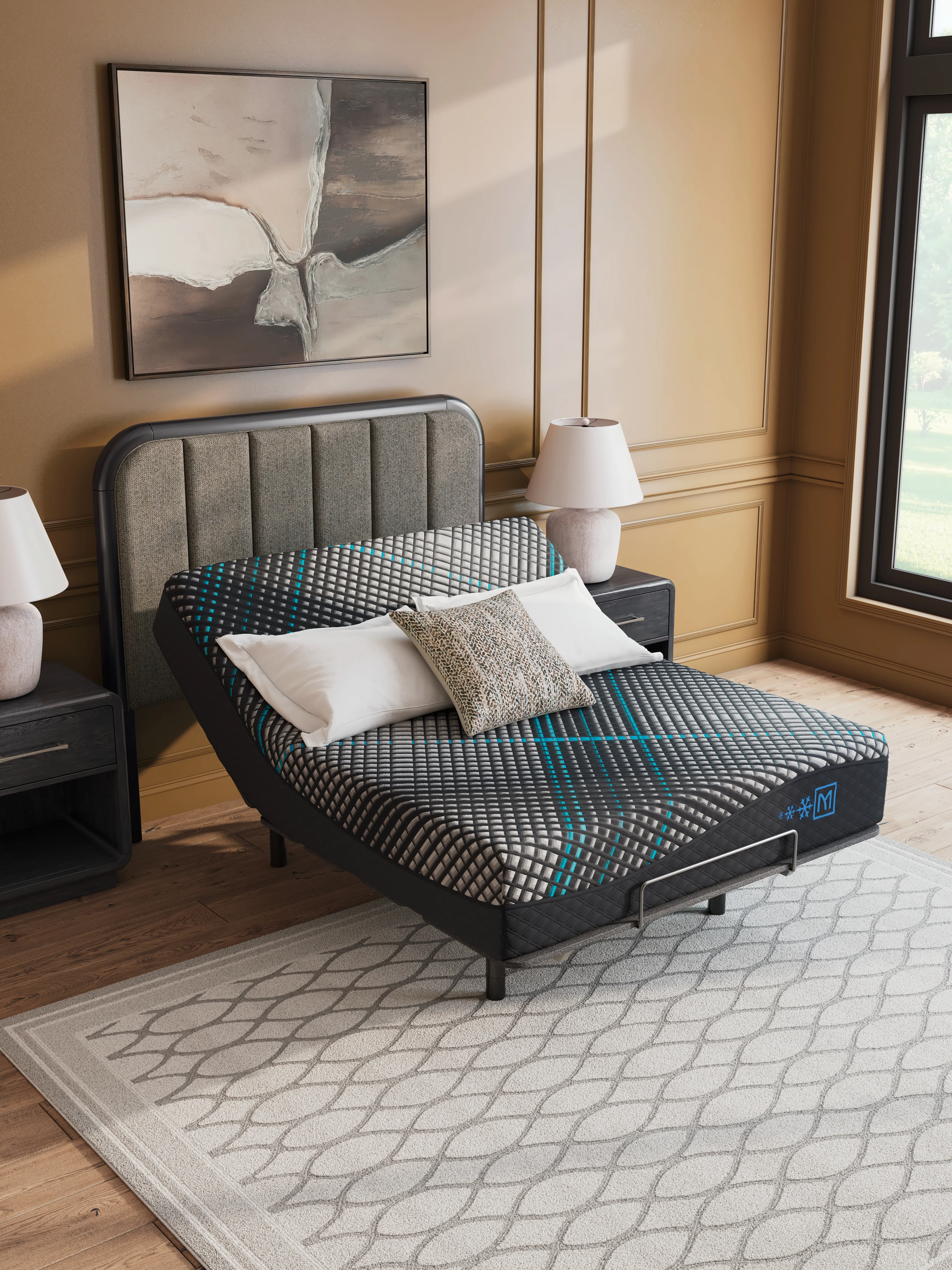 Millennium 2.0 Hybrid 12 Inch Black Twin XL Mattress - Image 7