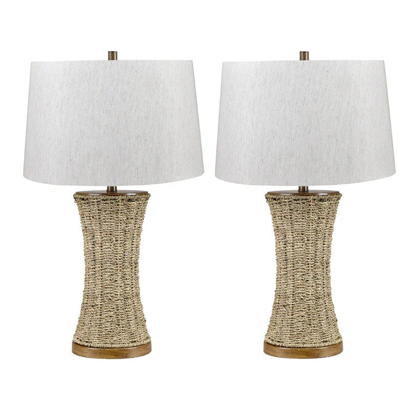 Millie White/Brown Table Lamp (Set of 2) - Image 2