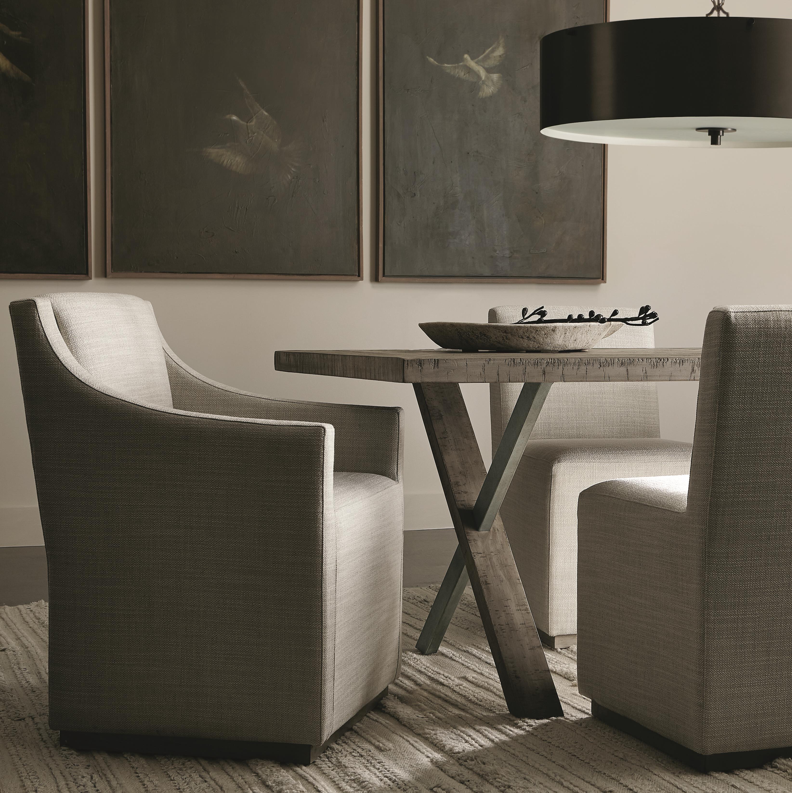 Milo Glazed Silver/Morel Dining Table - Image 9