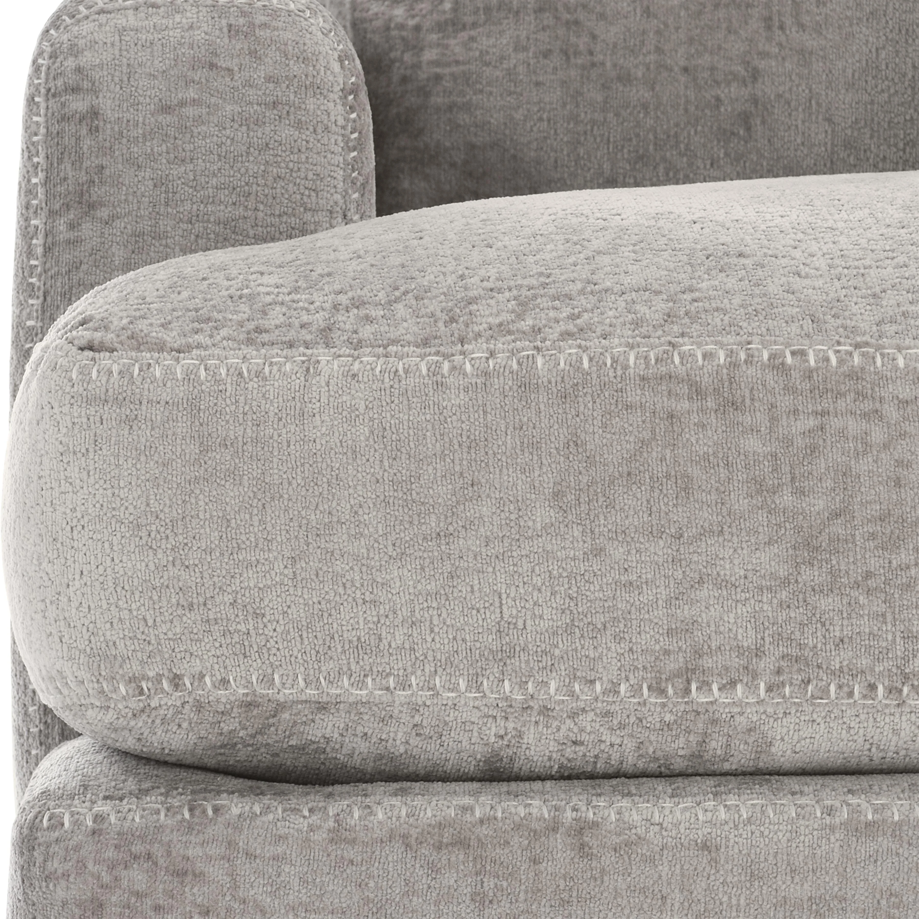 Mily Grey Fabric Chair - Image 7