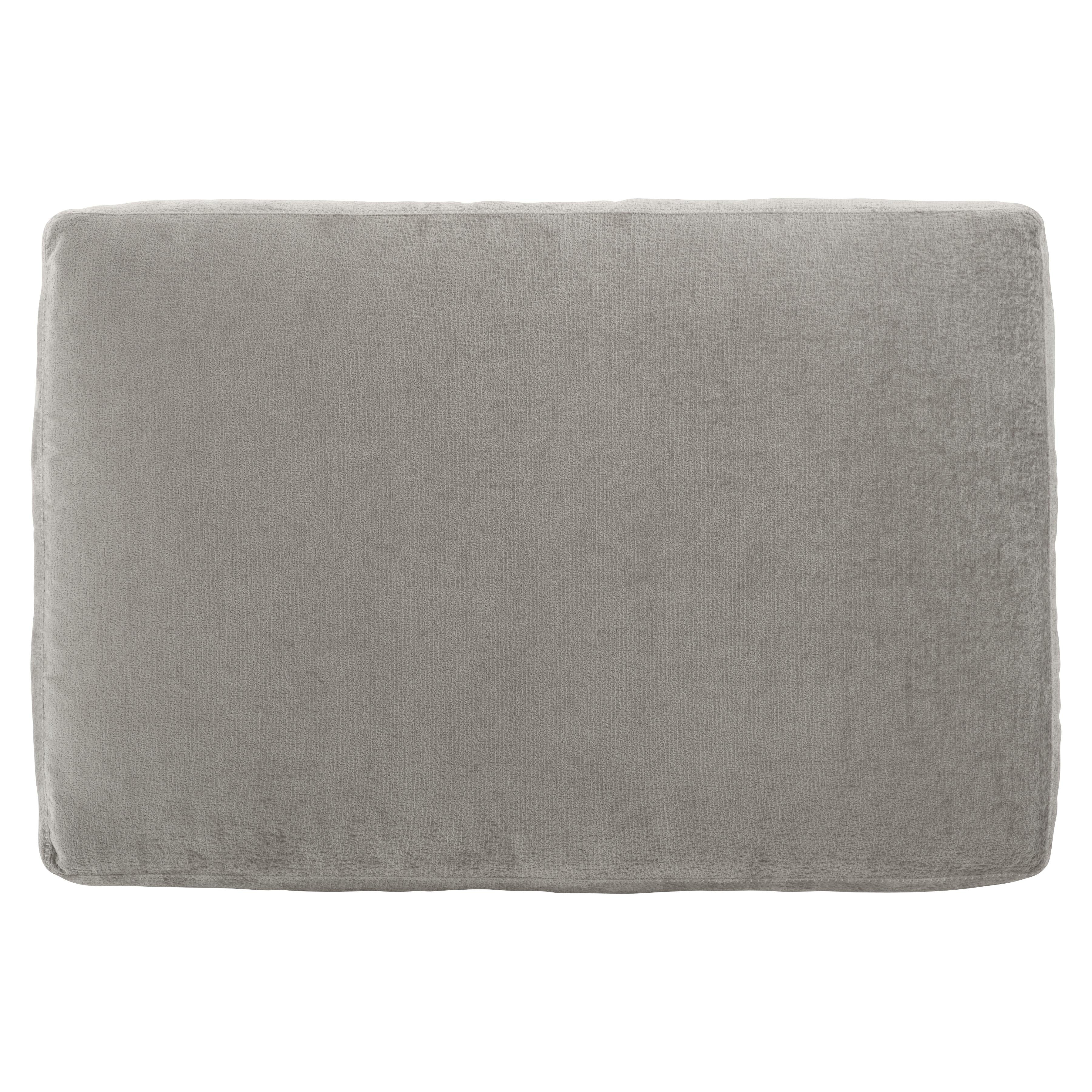 Mily Grey Fabric Cocktail Ottoman - Image 4