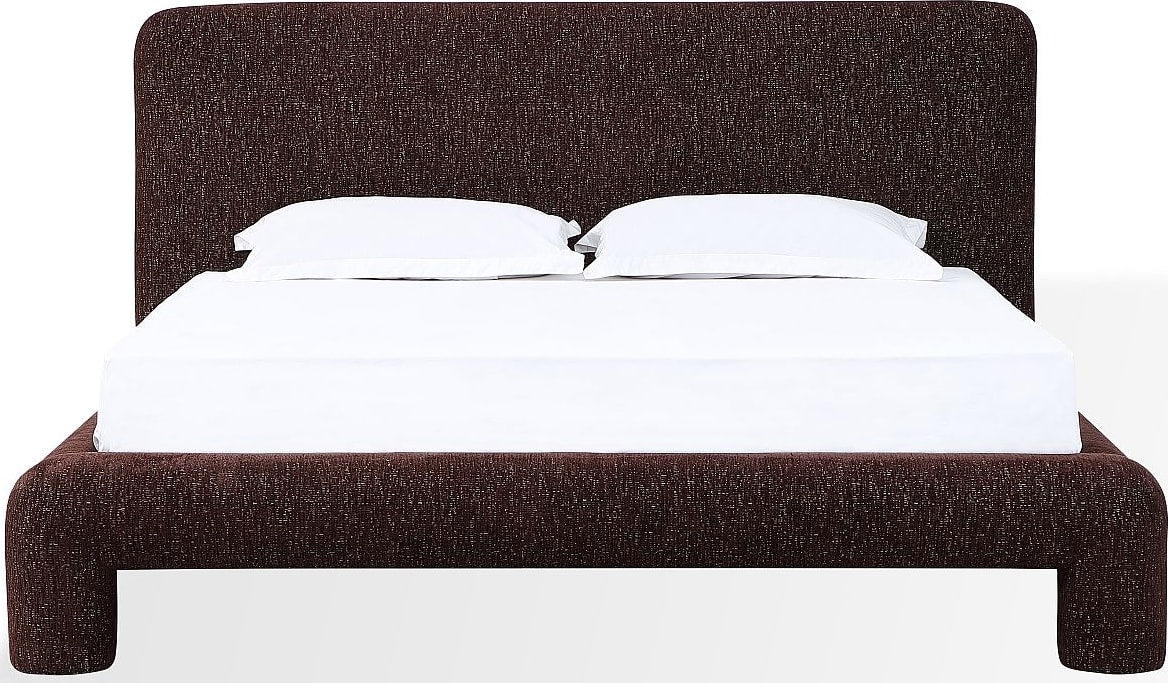 Mocoa Mongoose Queen Fully Upholstered Platform Bed - Image 5