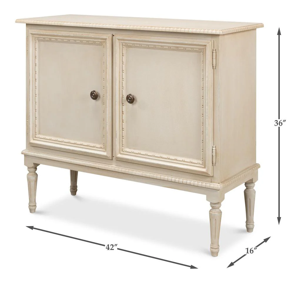 Modern Accent Beige 2 Door Sideboard - Image 13