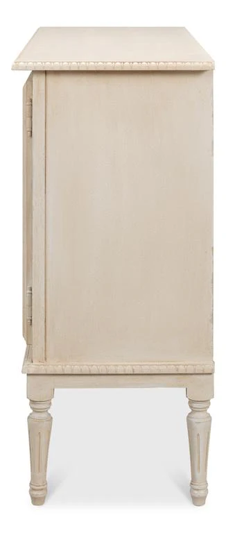 Modern Accent Beige 2 Door Sideboard - Image 5