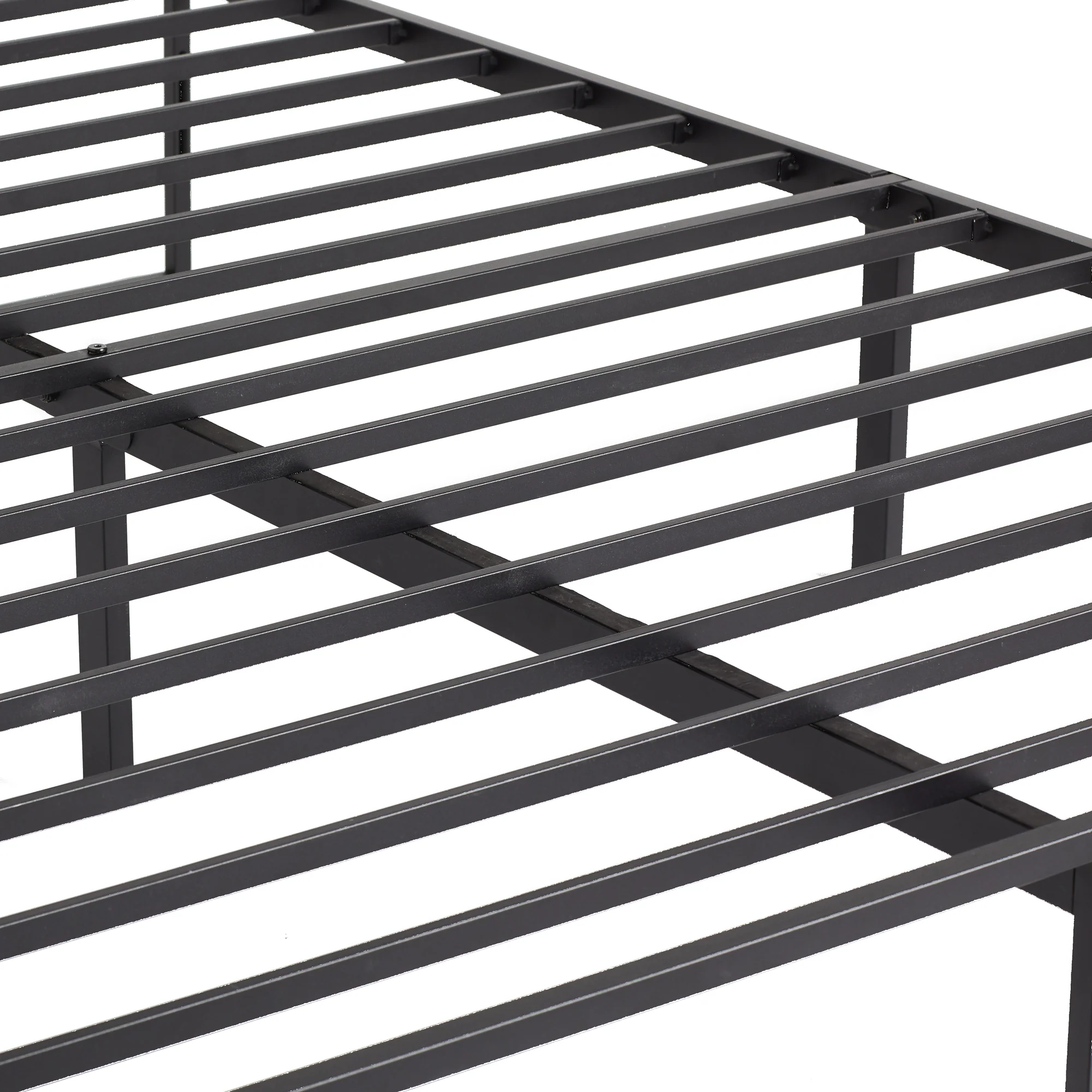 Modern Black Full Platform Bed Frame - Image 4