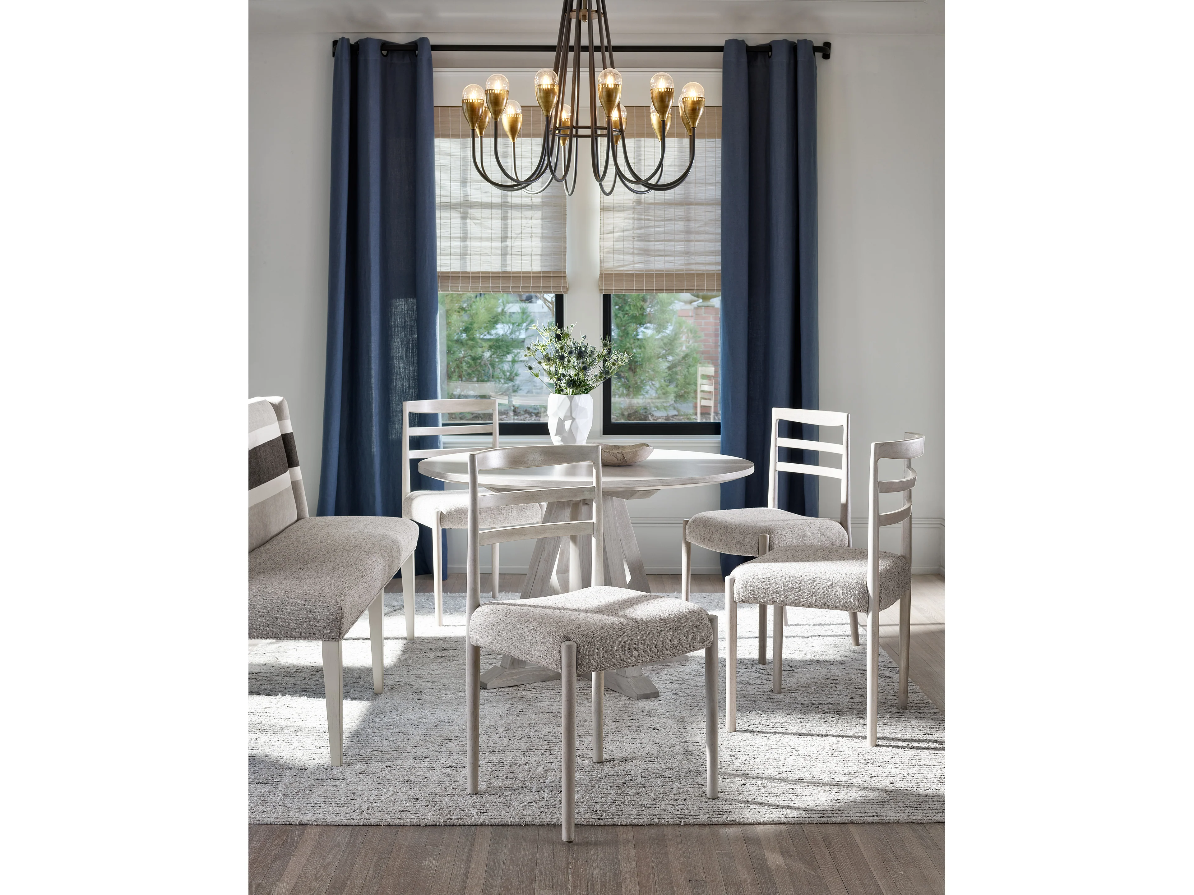 Modern Farmhouse Picket Fence Side Chair (Set of 2) - Image 4